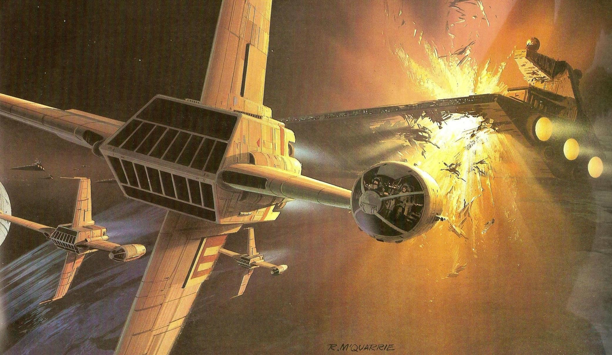 Sadly, We lost a big legend in the Sci-Fi concept art world yesterday.  Ralph McQuarrie has passed away at the age of I've always wa.