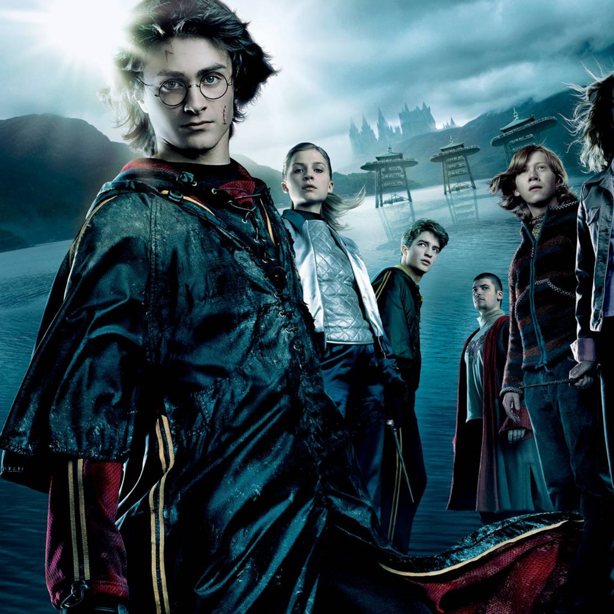 Wallpaper harry potter and the goblet of fire, main characters, costume