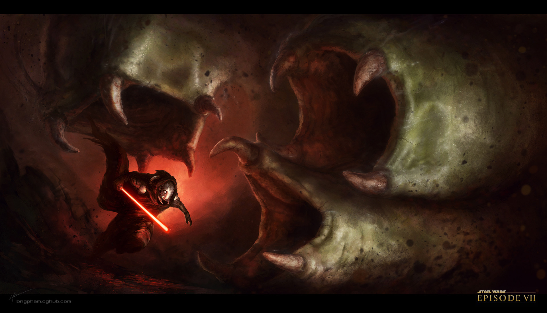 Sith lord escape by Long Pham
