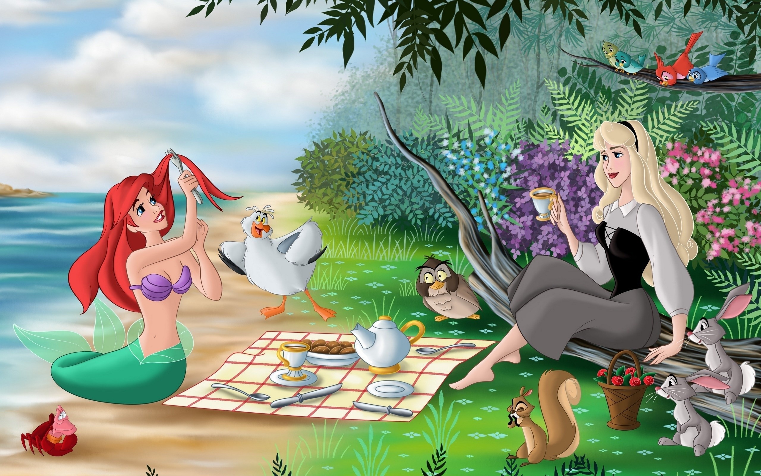 The Little Mermaid, Princess, Fanart, Walt Disney, Movie, Ariel, Animated