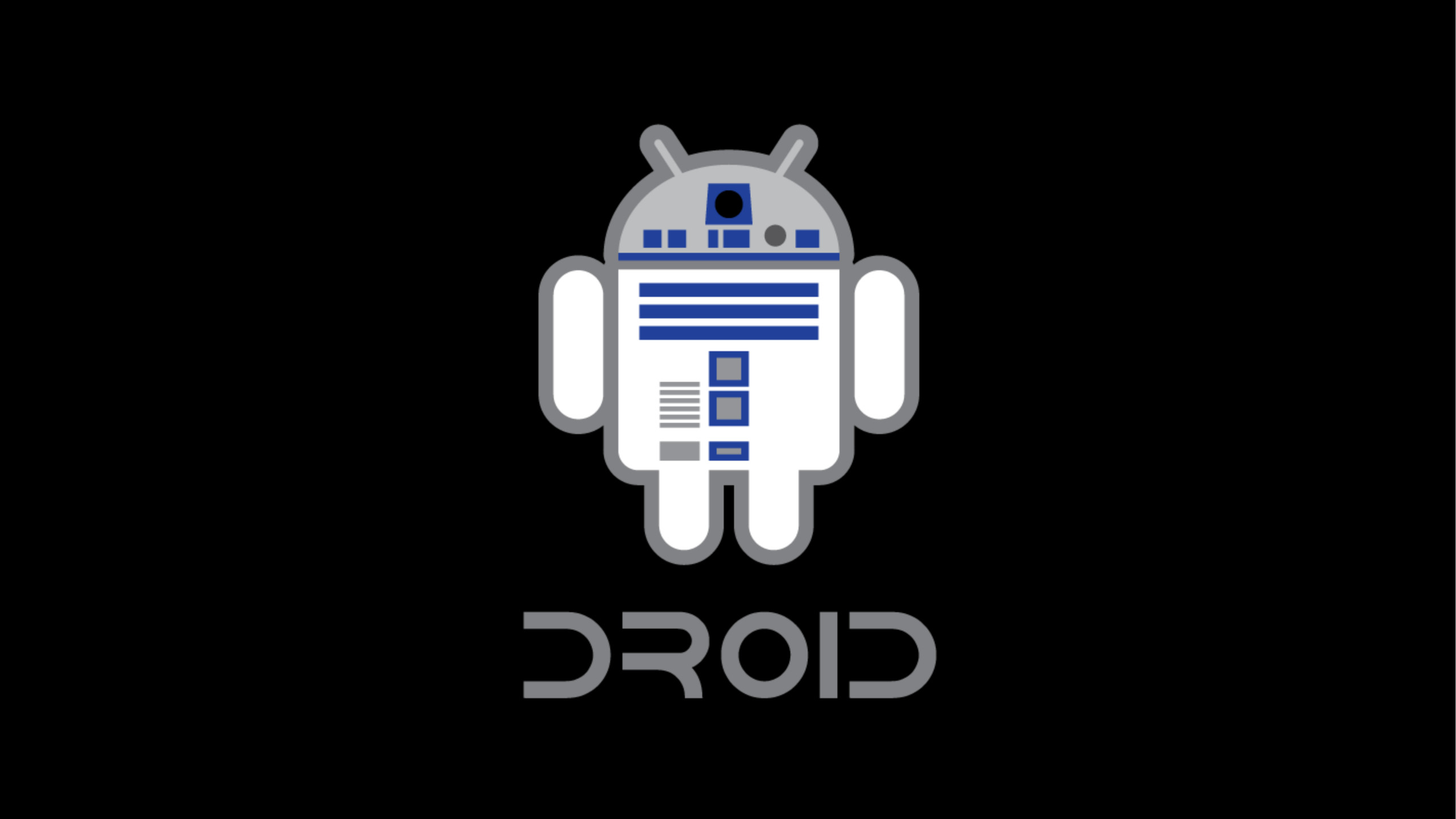Star Wars Android Logo 4K Wallpaper 2560×1440