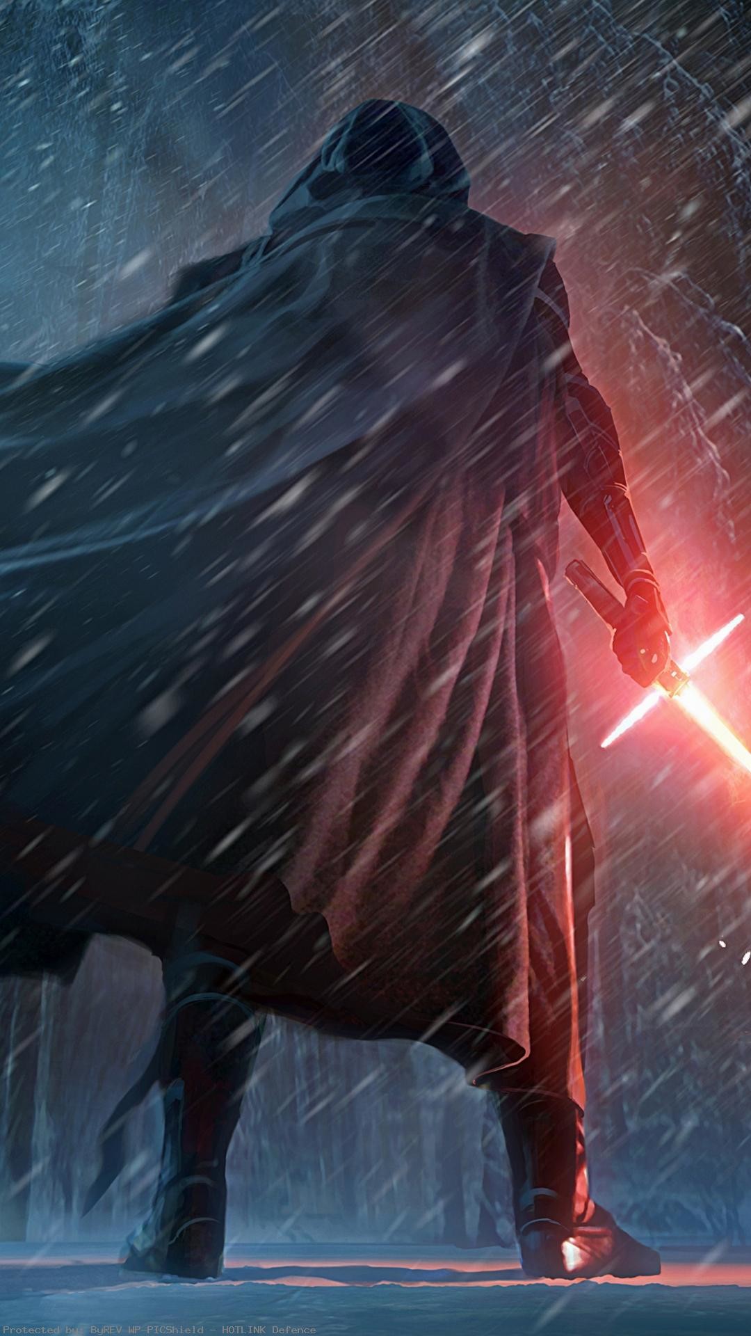 Star Wars The Force Awakens Kylo Ren Snow