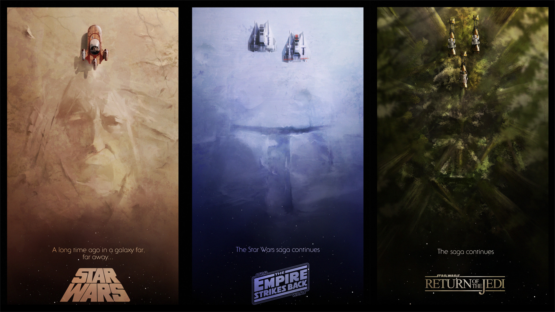 Photo Full HD Star Wars Poster Wallpapers, by Darius Toews