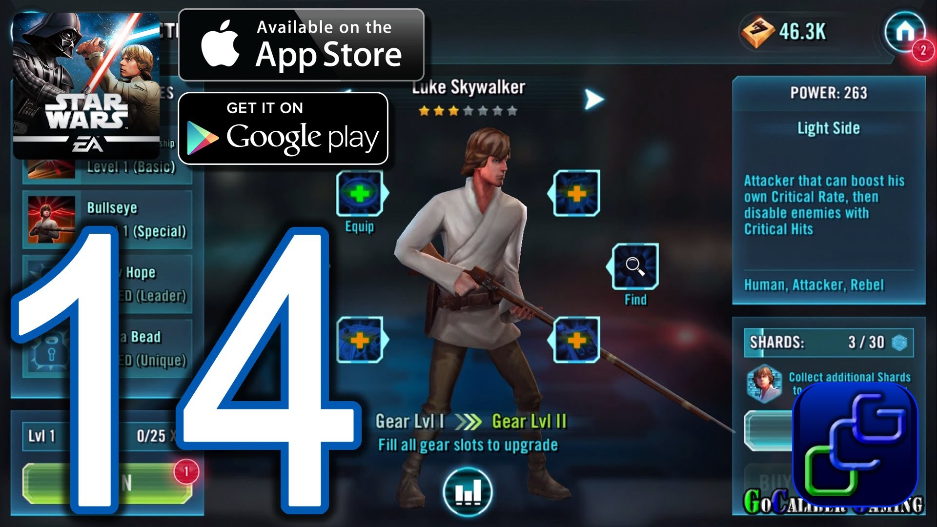 Star Wars Galaxy of Heroes Android iOS Walkthrough – Part 14 – Dark Side Battles 2 HARD