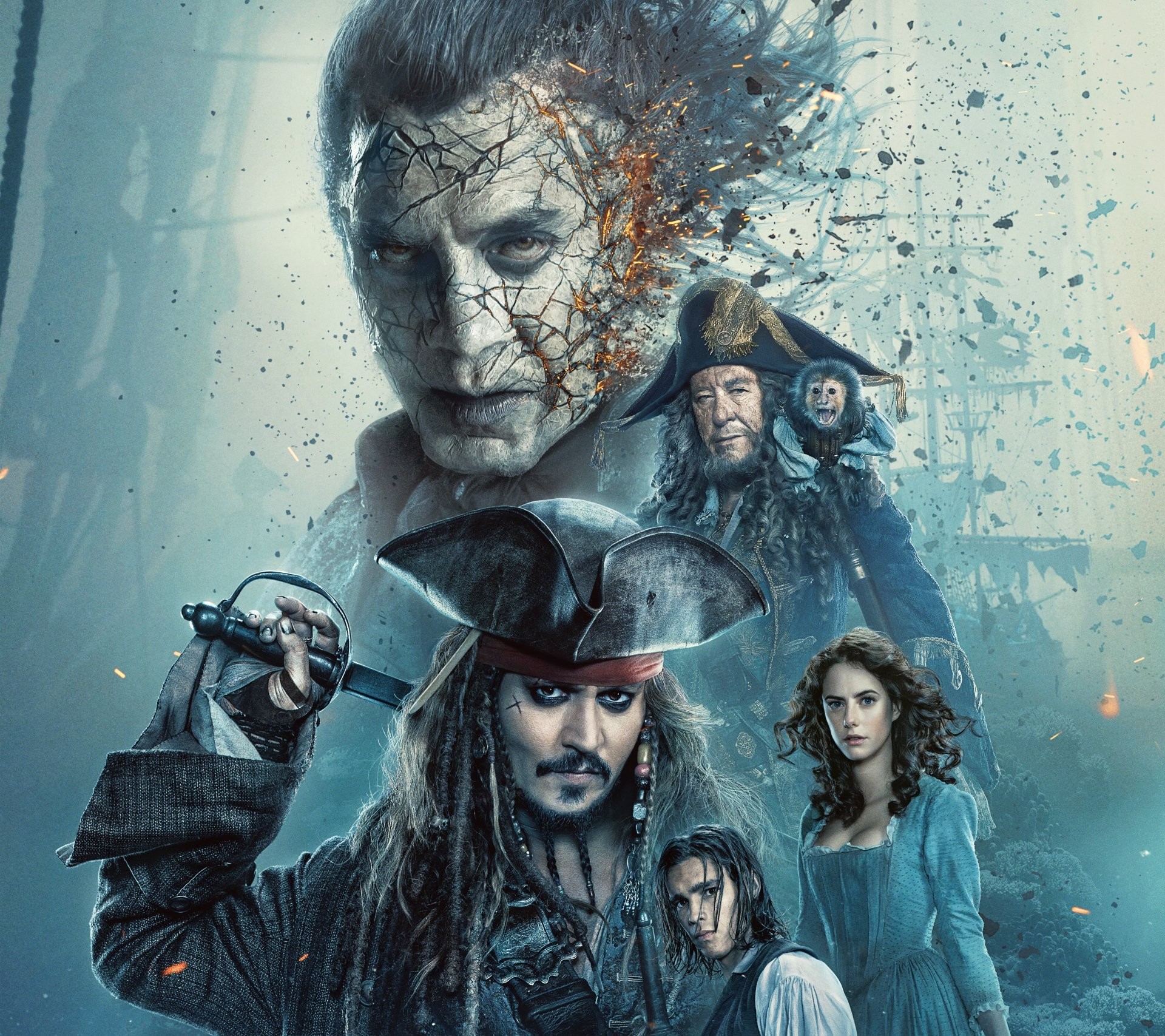 Images for Pirates of the Caribbean Dead Men Tell No Tales HD Wallpapers.