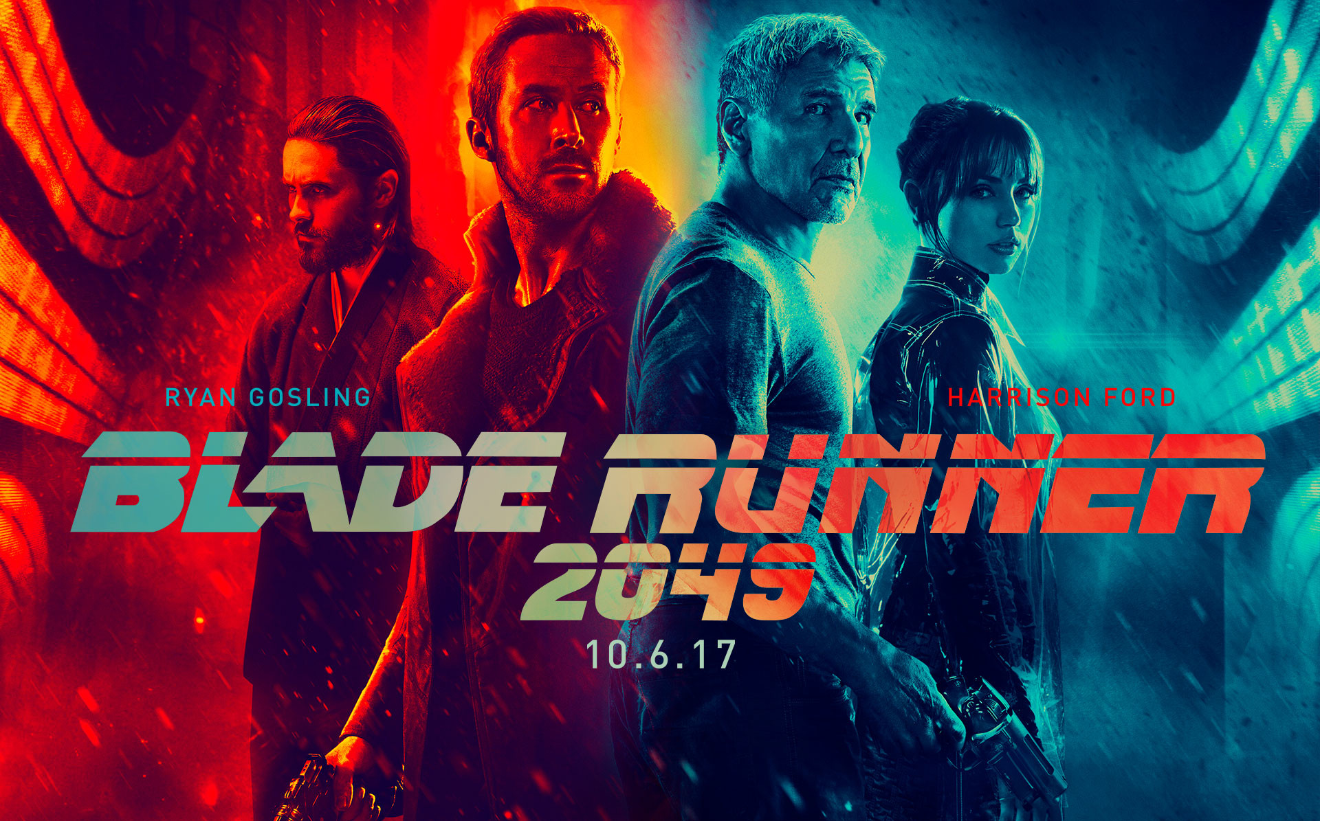 Movie – Blade Runner 2049 Neon Harrison Ford Ryan Gosling Ana de Armas Jared Leto Wallpaper