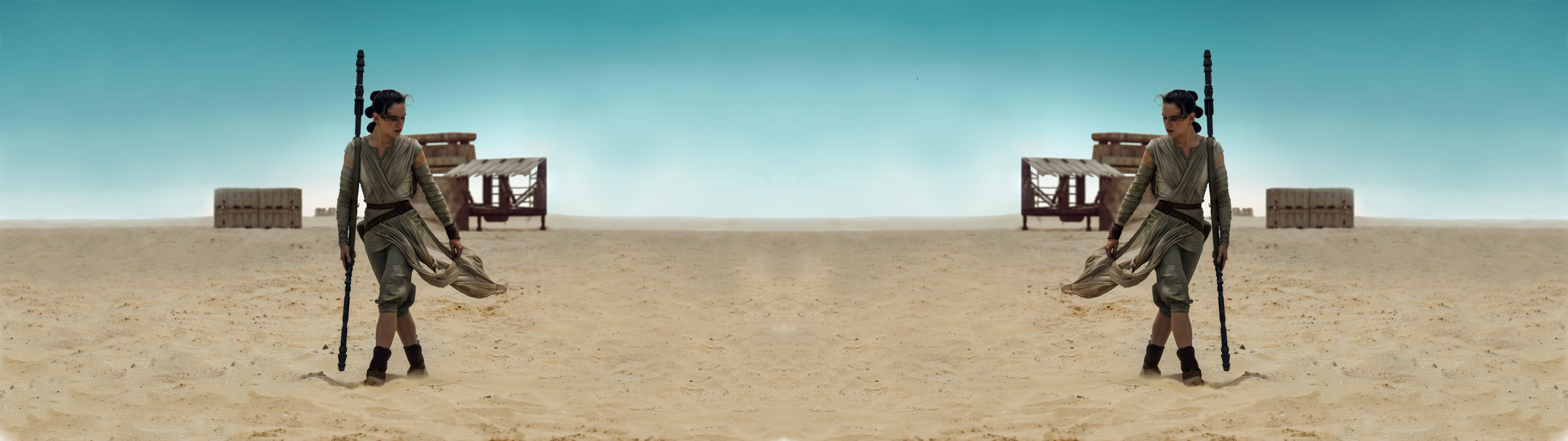 3840×1080 Simple Rey Reflection