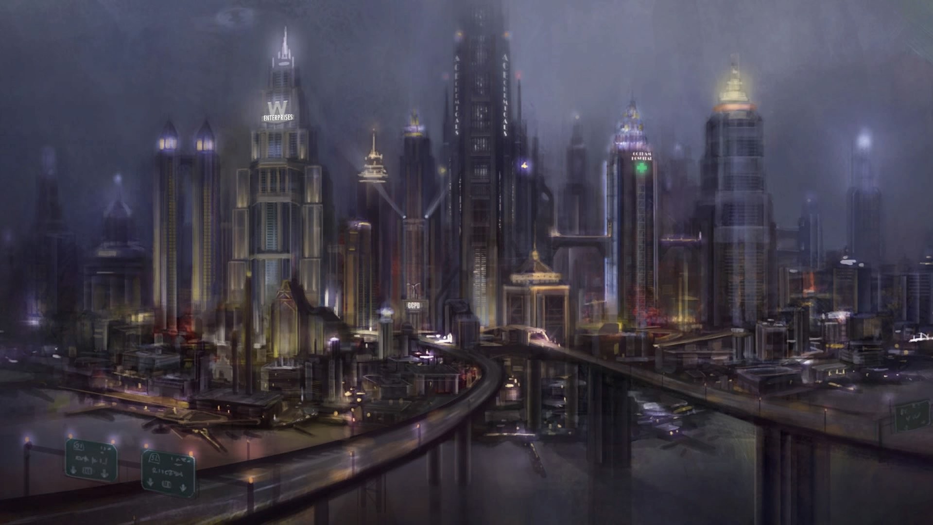 Gotham city art – Buscar con Google Gotham City Pinterest Art, Gotham and City art