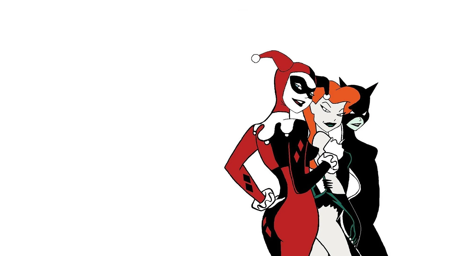 Comics – Gotham City Sirens Harley Quinn Poison Ivy Catwoman Wallpaper