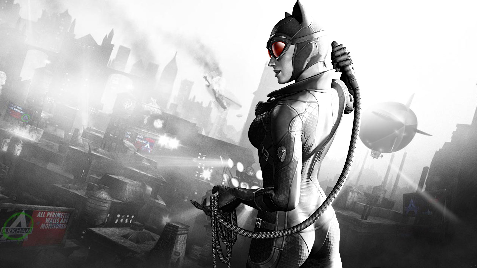 Catwomen Arkham City 1080p HD Wallpaper for Desktop