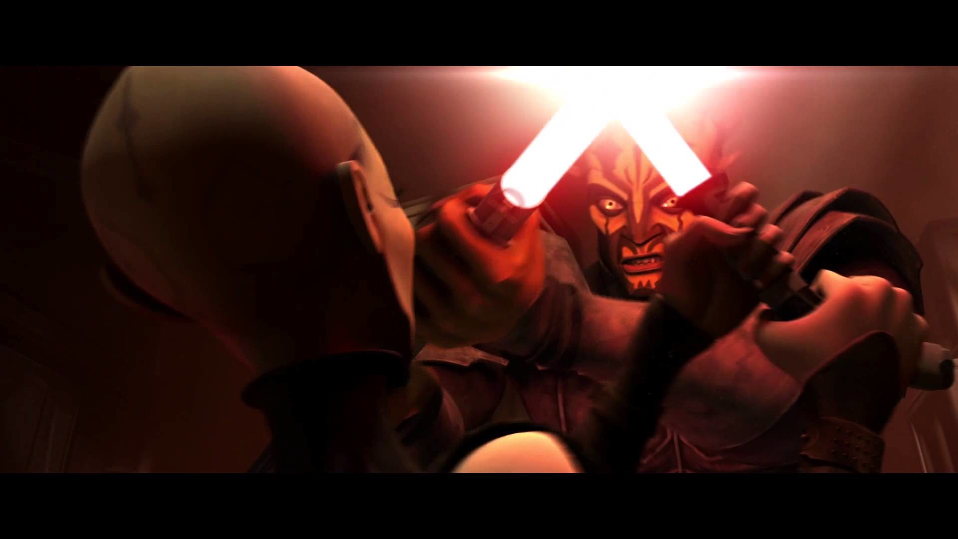 Star Wars: The Clone Wars – Obi-Wan Kenobi & Asajj Ventress vs Darth Maul &  Savage Opress [1080p] – YouTube