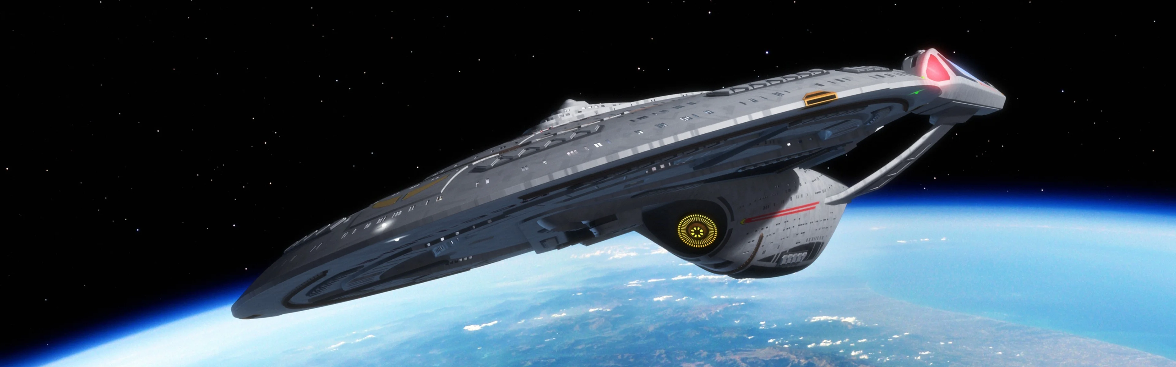 Star Trek, USS Enterprise spaceship, Space, Multiple Display Wallpapers HD / Desktop and Mobile Backgrounds