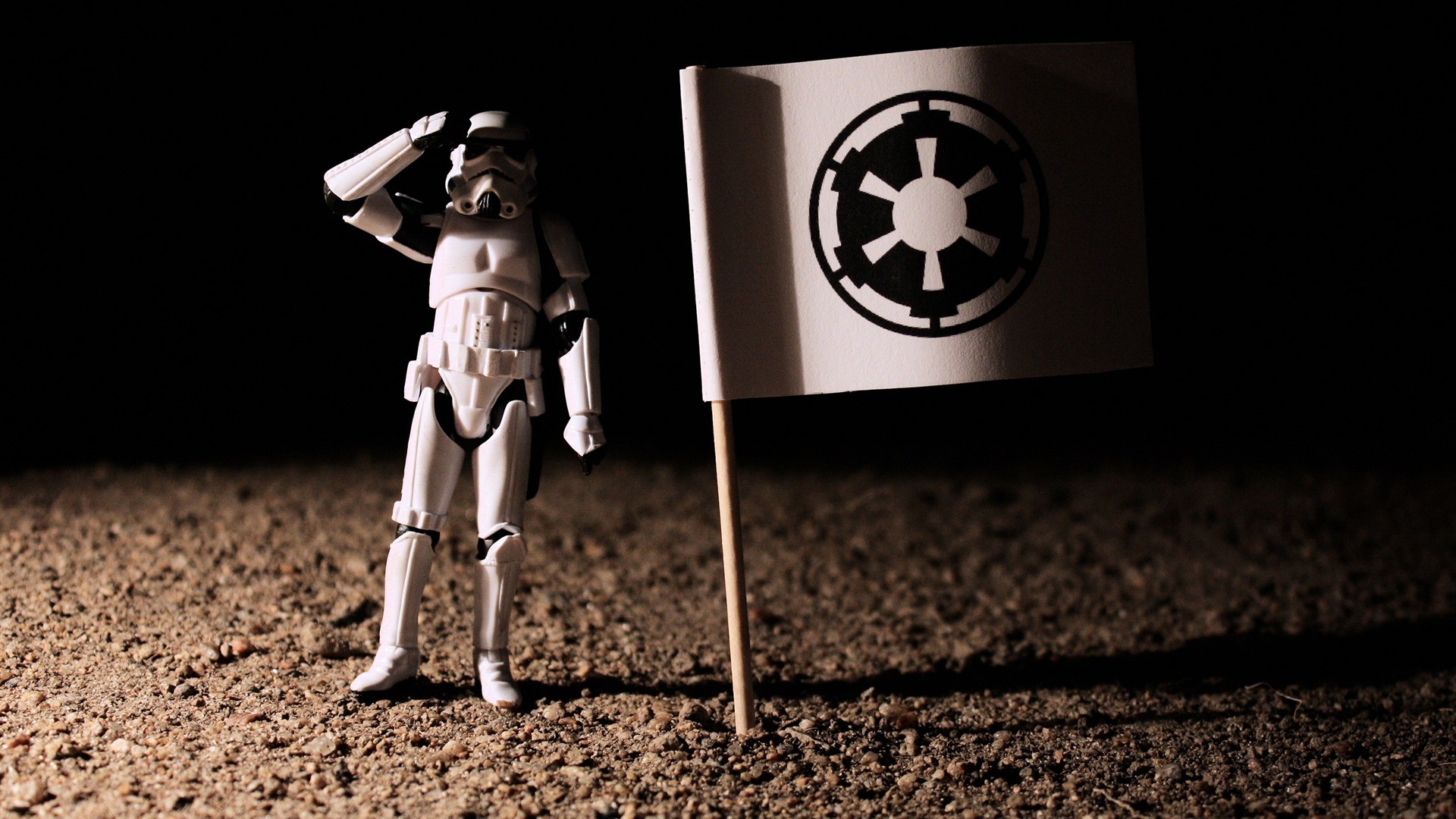 Greetings from the moon Imperial Stormtrooper series desktop wallpaper – wallpaper download