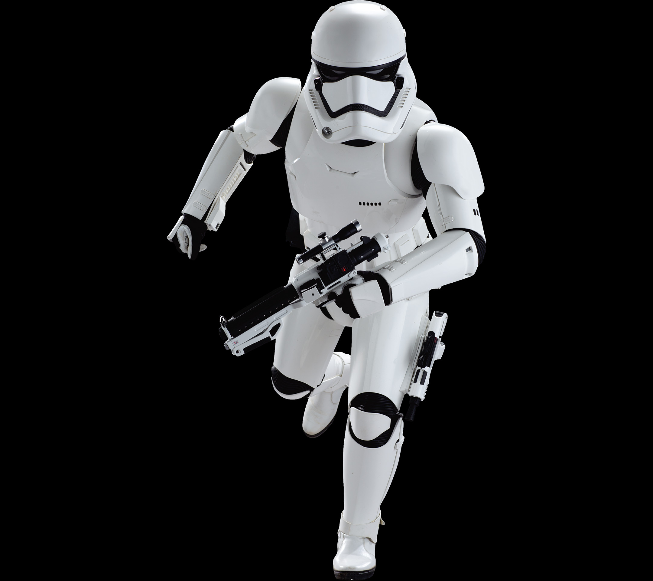 … Stormtrooper running in Star Wars: Episode VII – The Force A Movie  mobile wallpaper