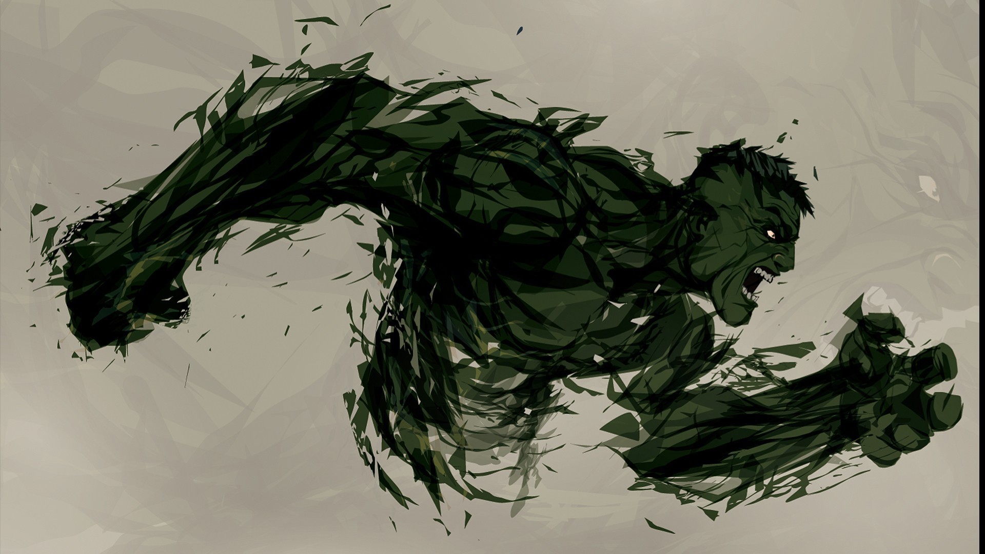 Incredible Hulk Abstract Art Exclusive HD Wallpapers