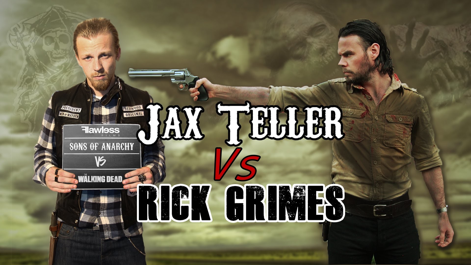 Jax Teller Vs Rick Grimes Sons of Anarchy Vs The Walking Dead – YouTube