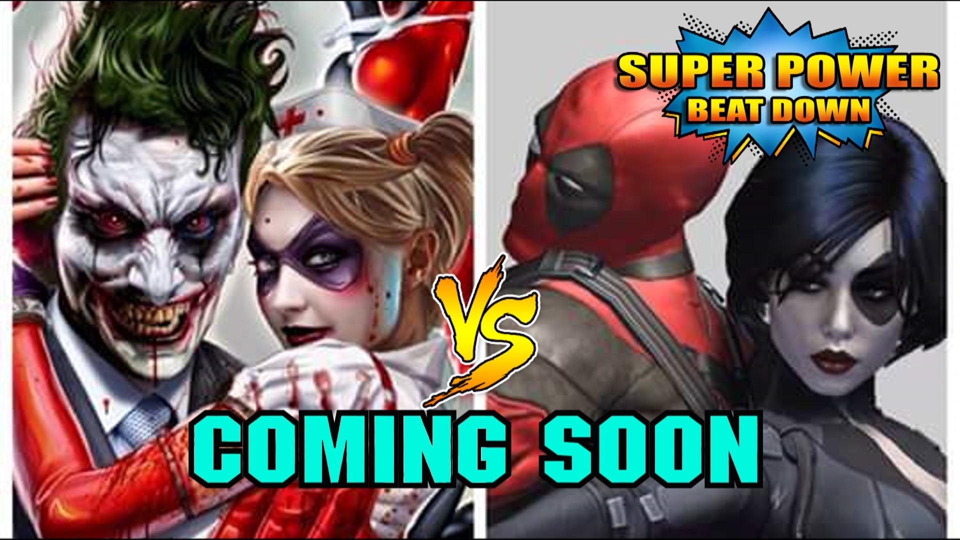 (The Joker and Harley Quinn vs Deadpool and Domino) – YouTube