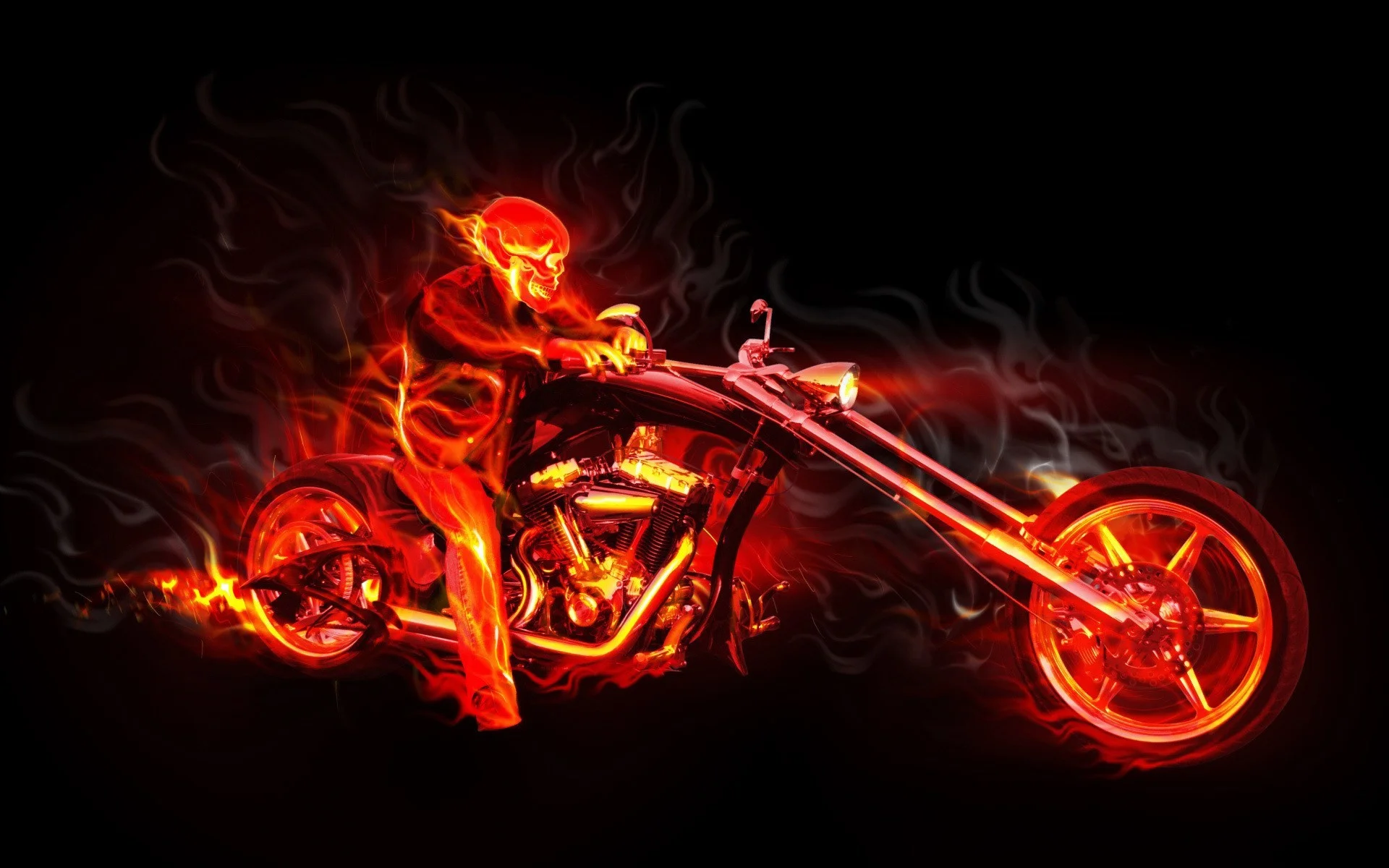 blue ghost rider  The Ghost Rider Wallpaper 36470568  Fanpop
