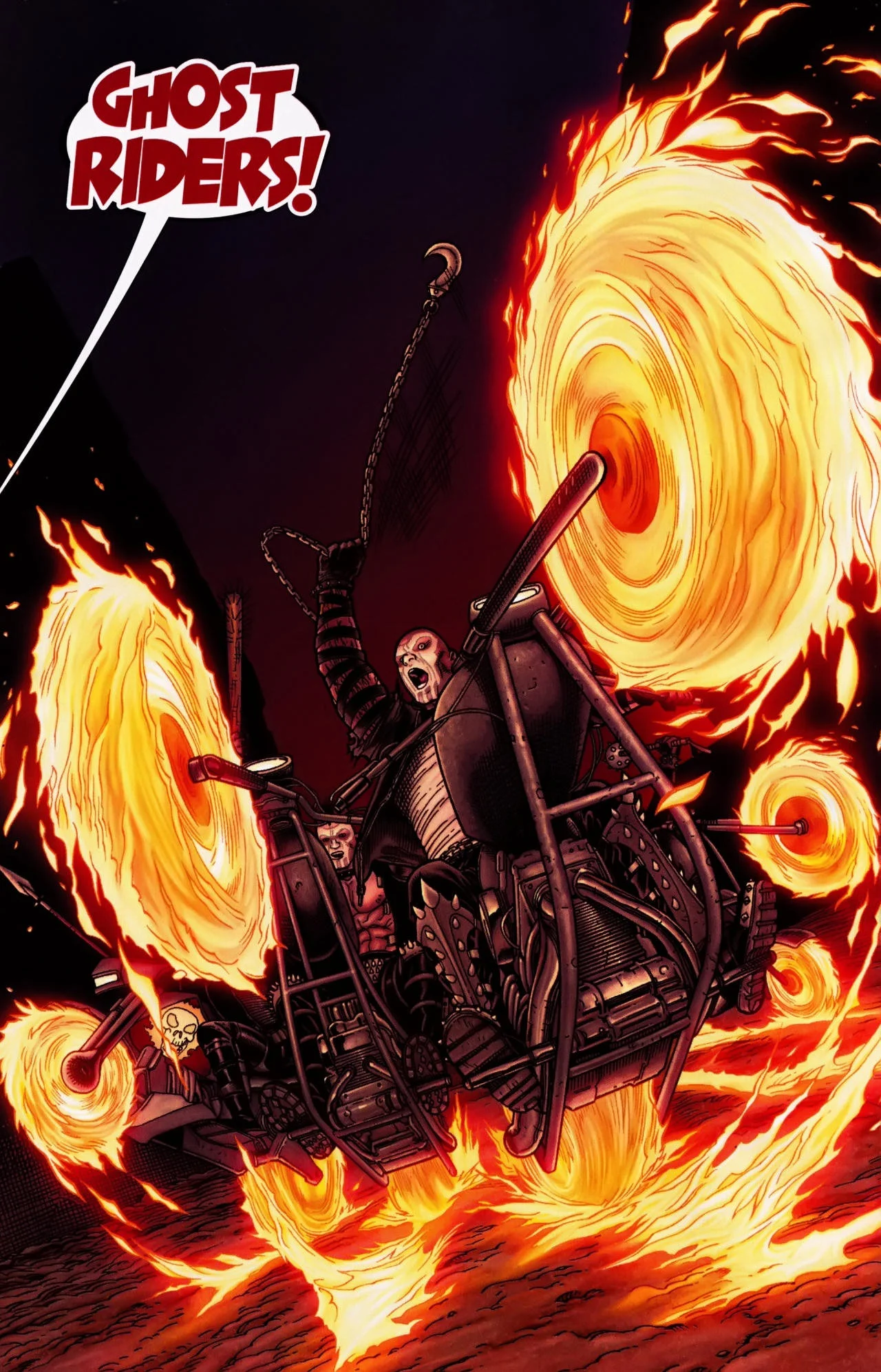 Ghost Riders Earth 807128 from Wolverine Vol 3 67 0001