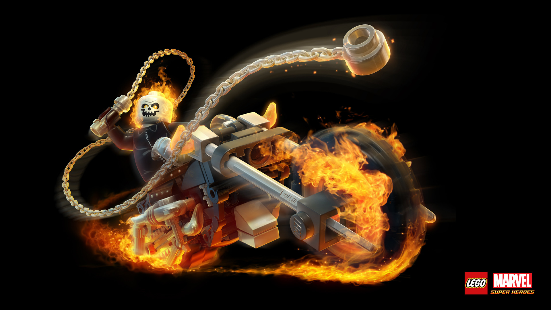 FileGhostrider 03 png Lego Marvel Ghost Rider Minifig