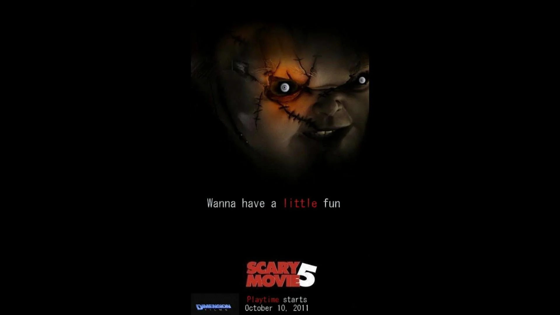 Scary Movie 5 – Seed Of Chucky FAKE spoof poster 05 / 15 / 09
