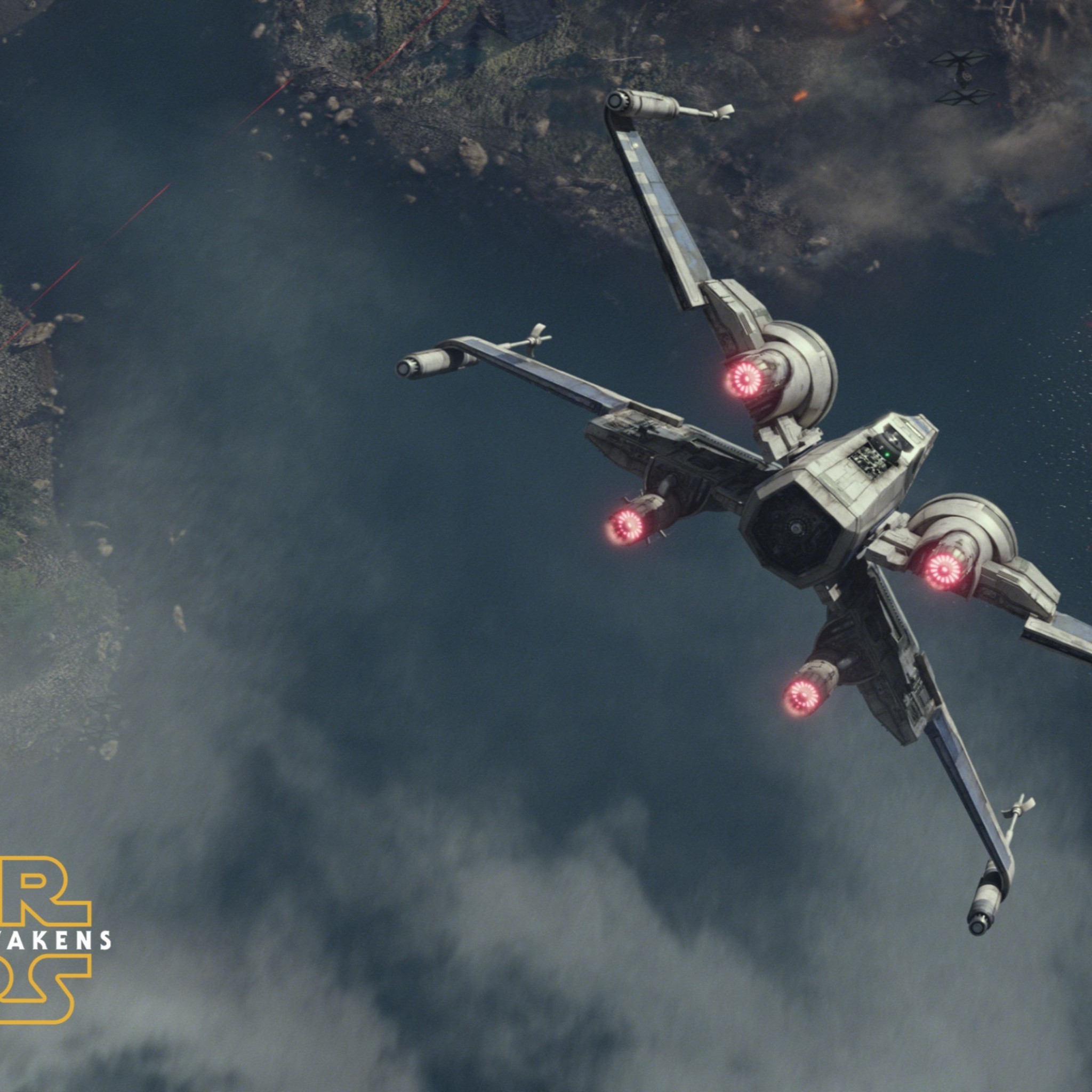 Best X Wing Fighter Star Wars The Force Awakens 4K Wallpaper Best Games Wallpapers Pinterest Wibbly wobbly timey wimey and Starwars