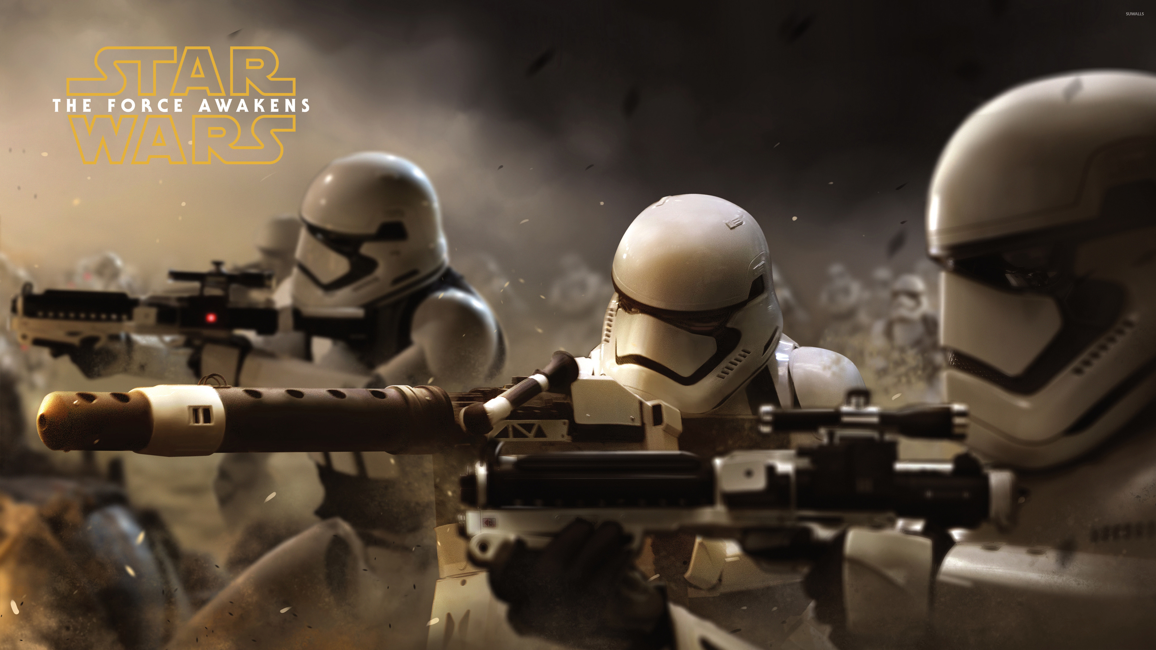 Stormtroopers in Star Wars The Force Awakens wallpaper jpg