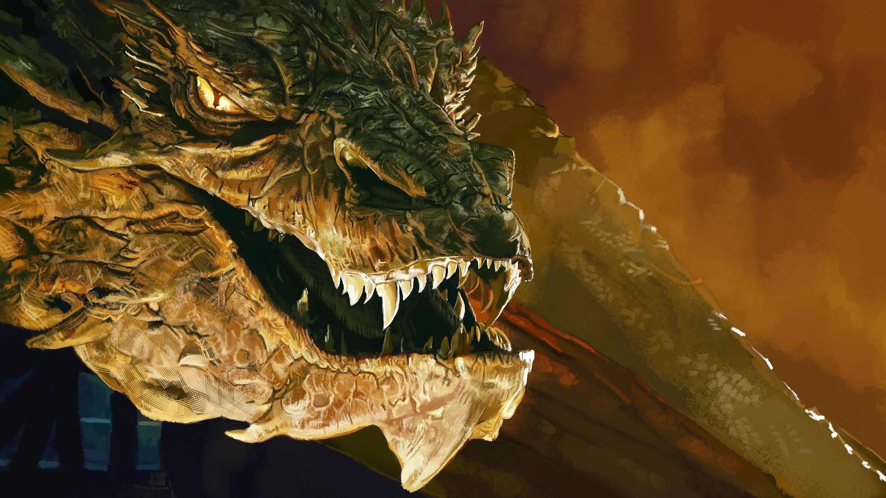 Smaug, The Hobbit: The Desolation Of Smaug, Dragon, Benedict Cumberbatch Wallpapers  HD / Desktop and Mobile Backgrounds