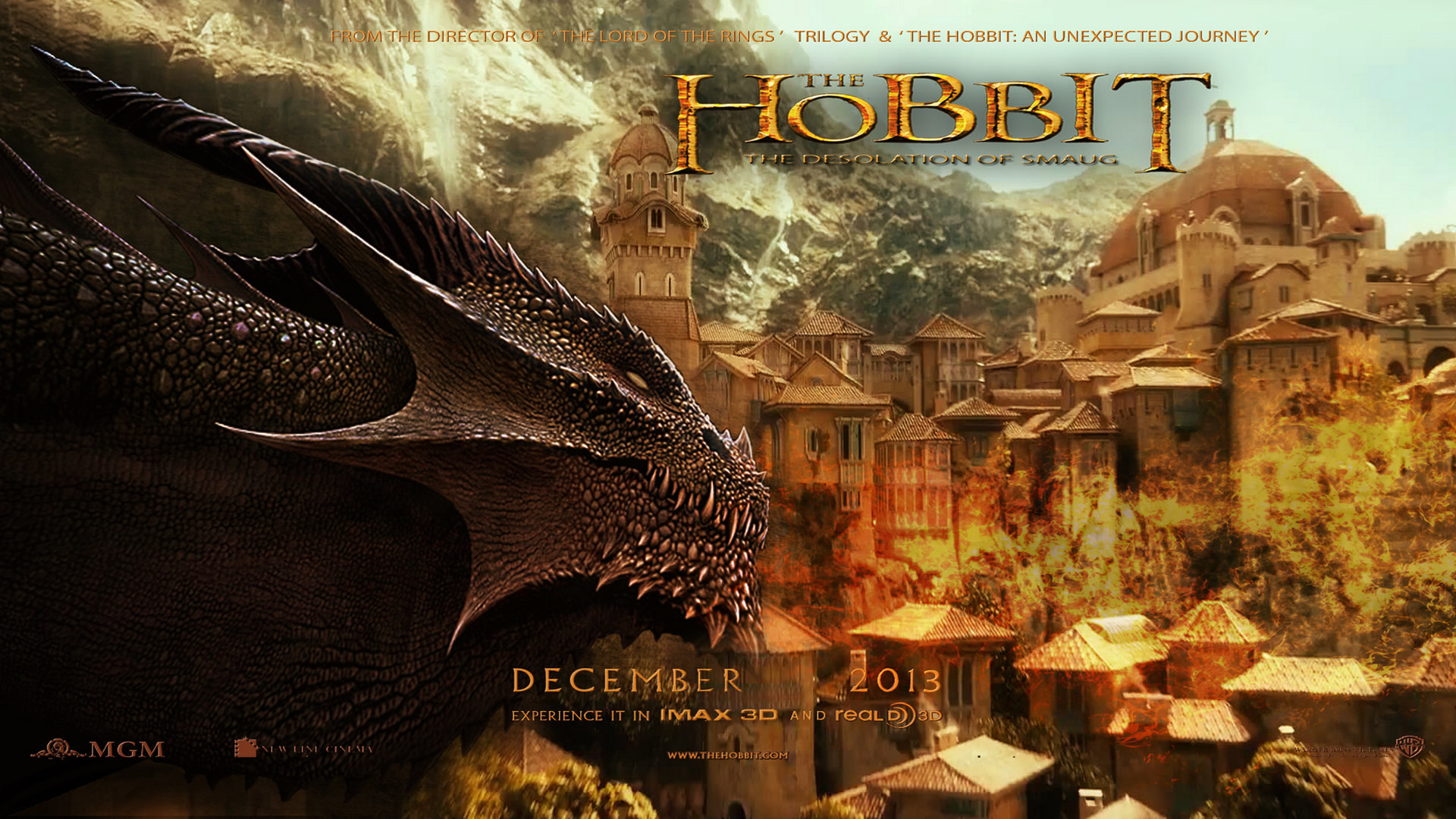 The hobbit 2 desolation of smaug wallpaper smaug image – The .