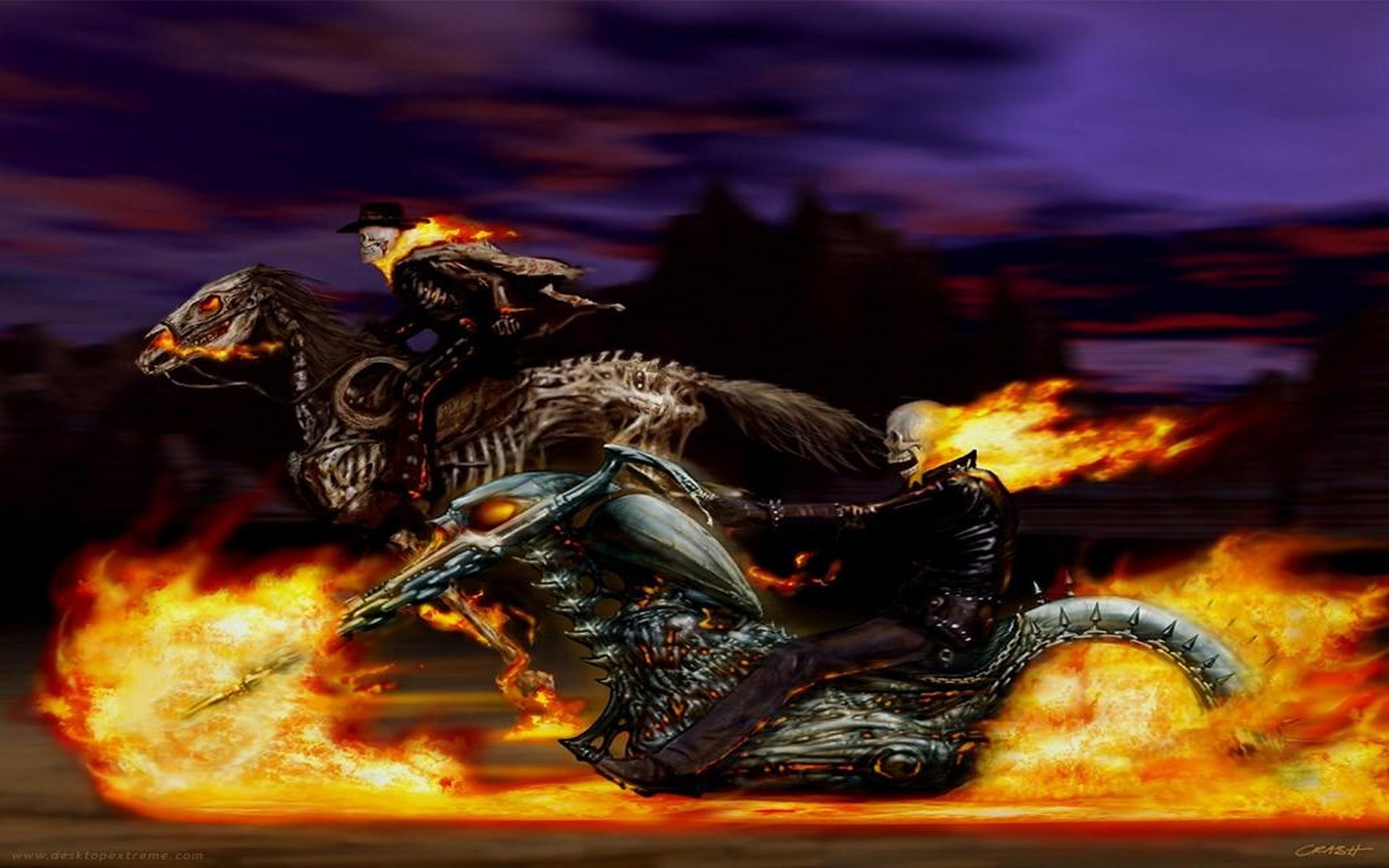 127 Ghost Rider HD Wallpapers | Backgrounds – Wallpaper Abyss