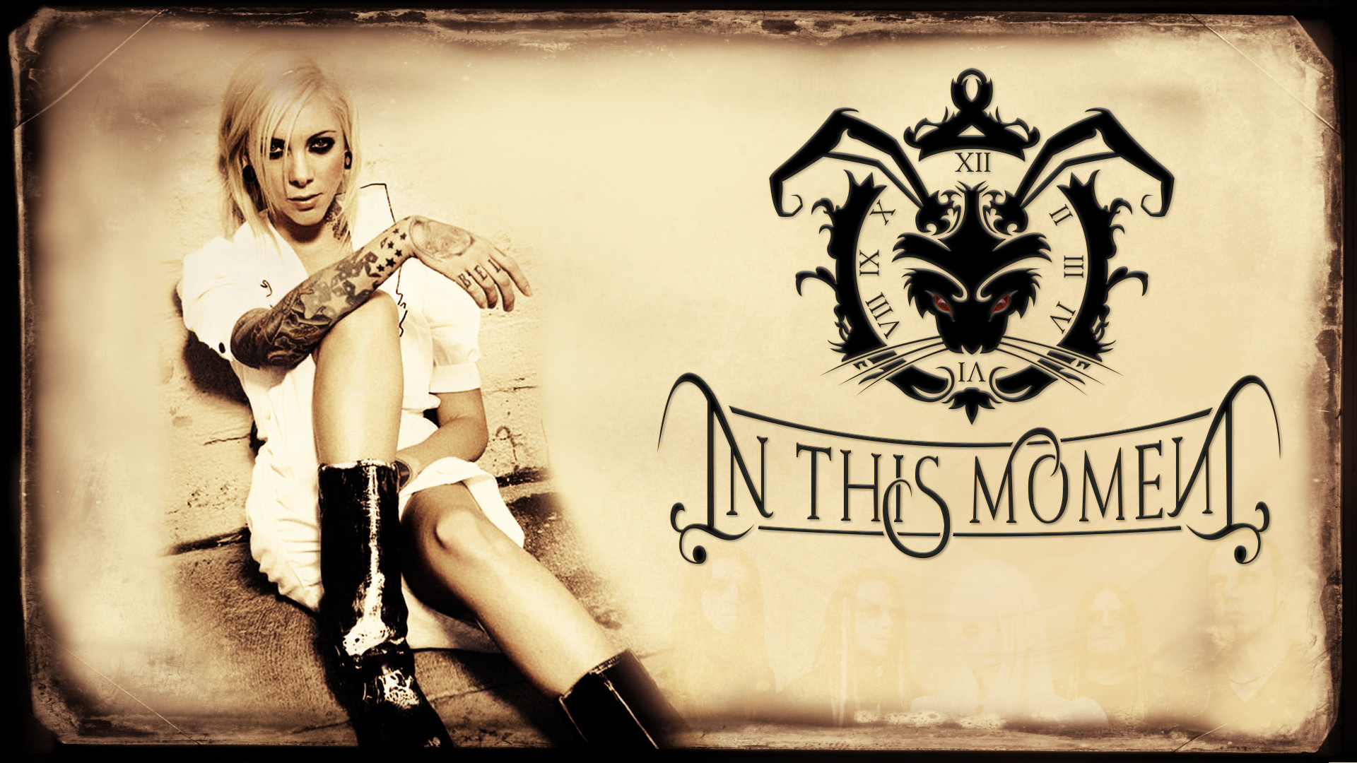 … In This Moment (Music Band) Desigm by Azazelfire
