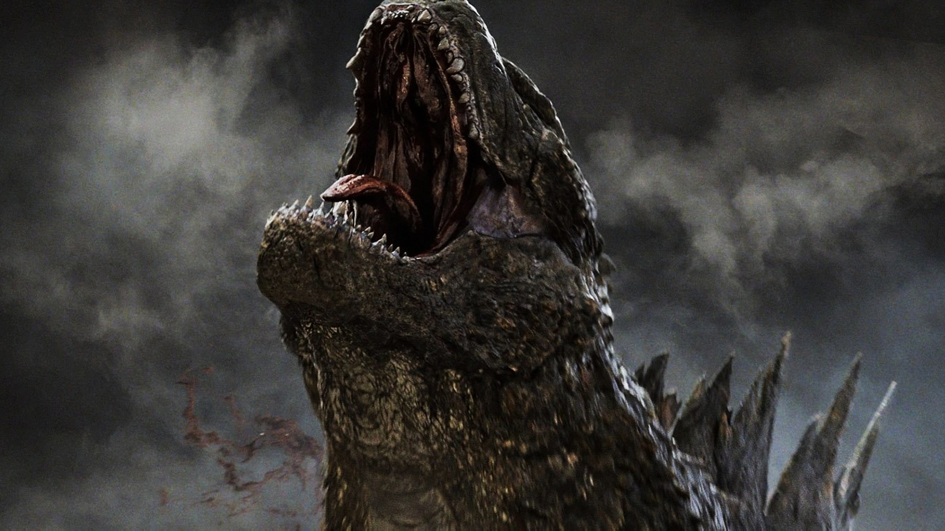 Godzilla 2014 movie hd roaring. 1080p wallpaper and