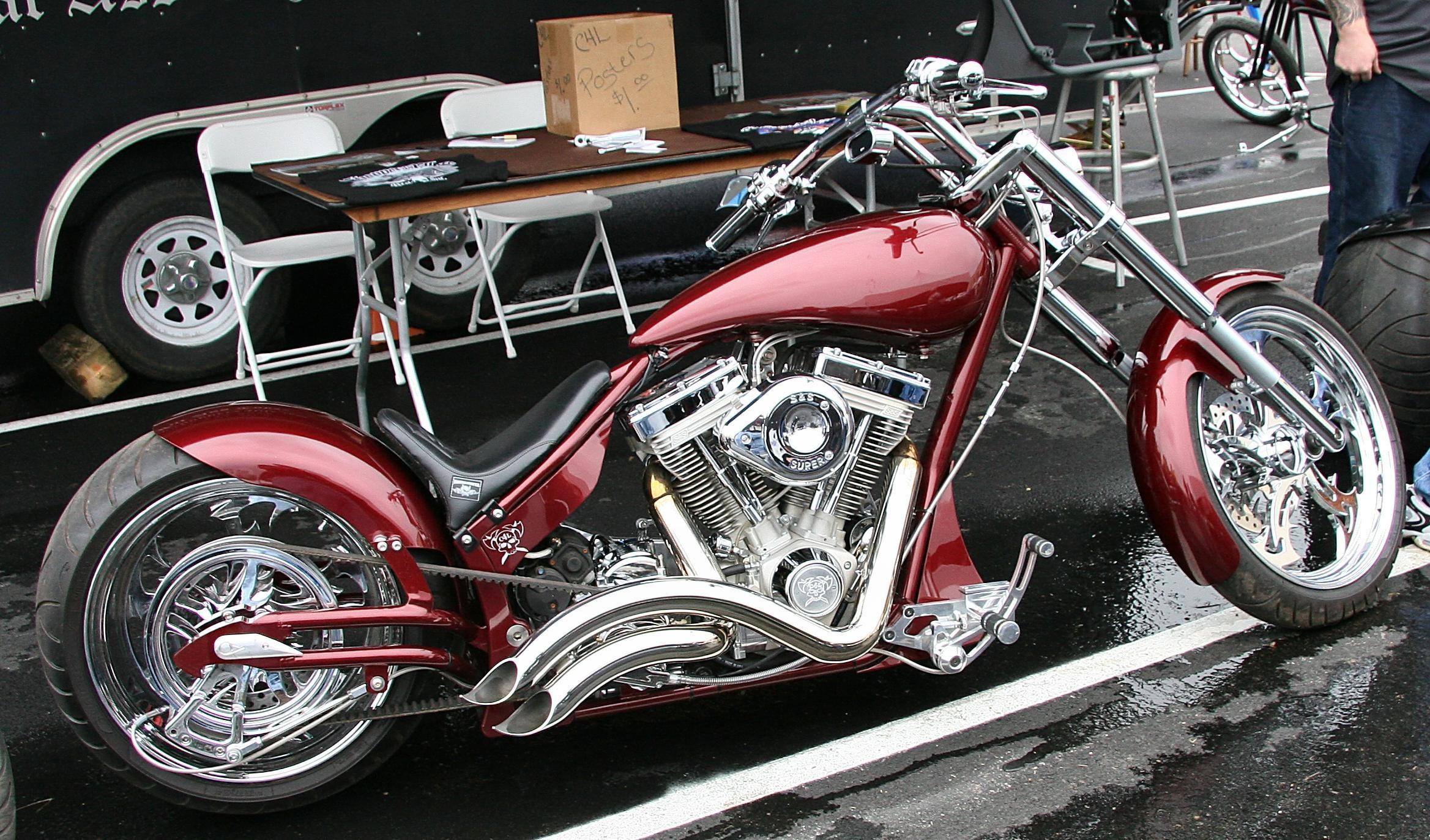 Free HD Choppers wallpapers, West Cost Choppers theme bikes, Amazing Red  choppers