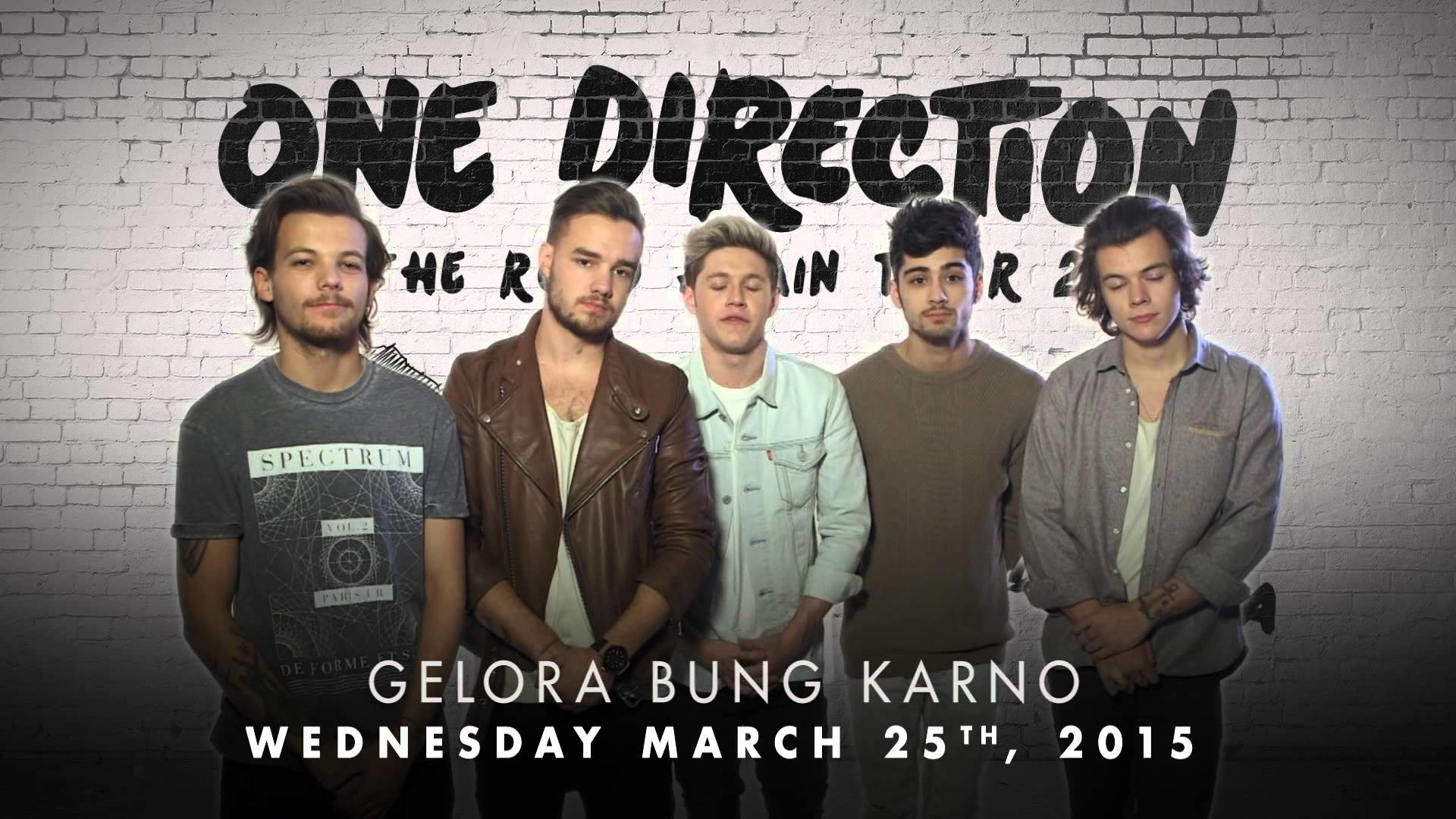 ONE DIRECTION 2015 Tour INDONESIA – DINDO Announcement – YouTube