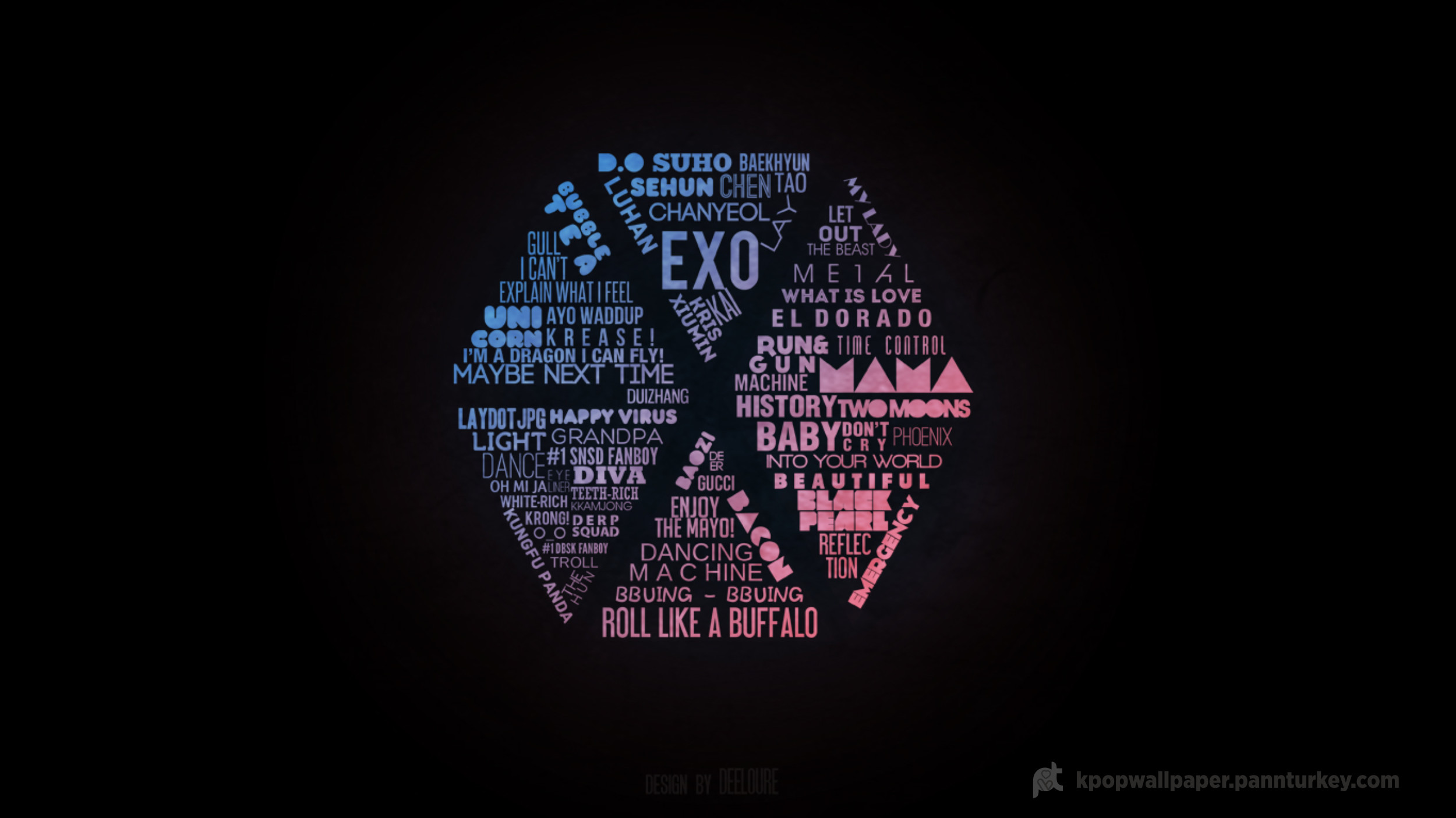 … Exo Logo Wallpaper Full Hd