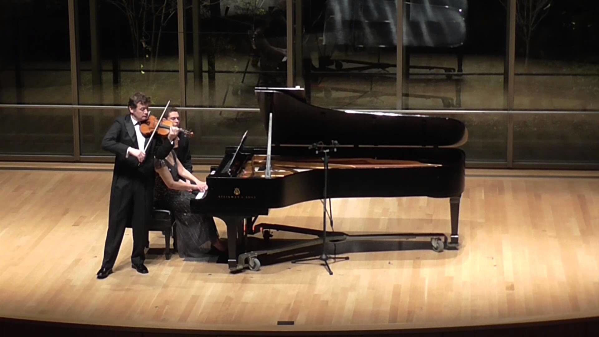 Dvorak Romantic Pieces Op. 75 for Violin and Piano Ivan enat and Sandra Shapiro live at CIM