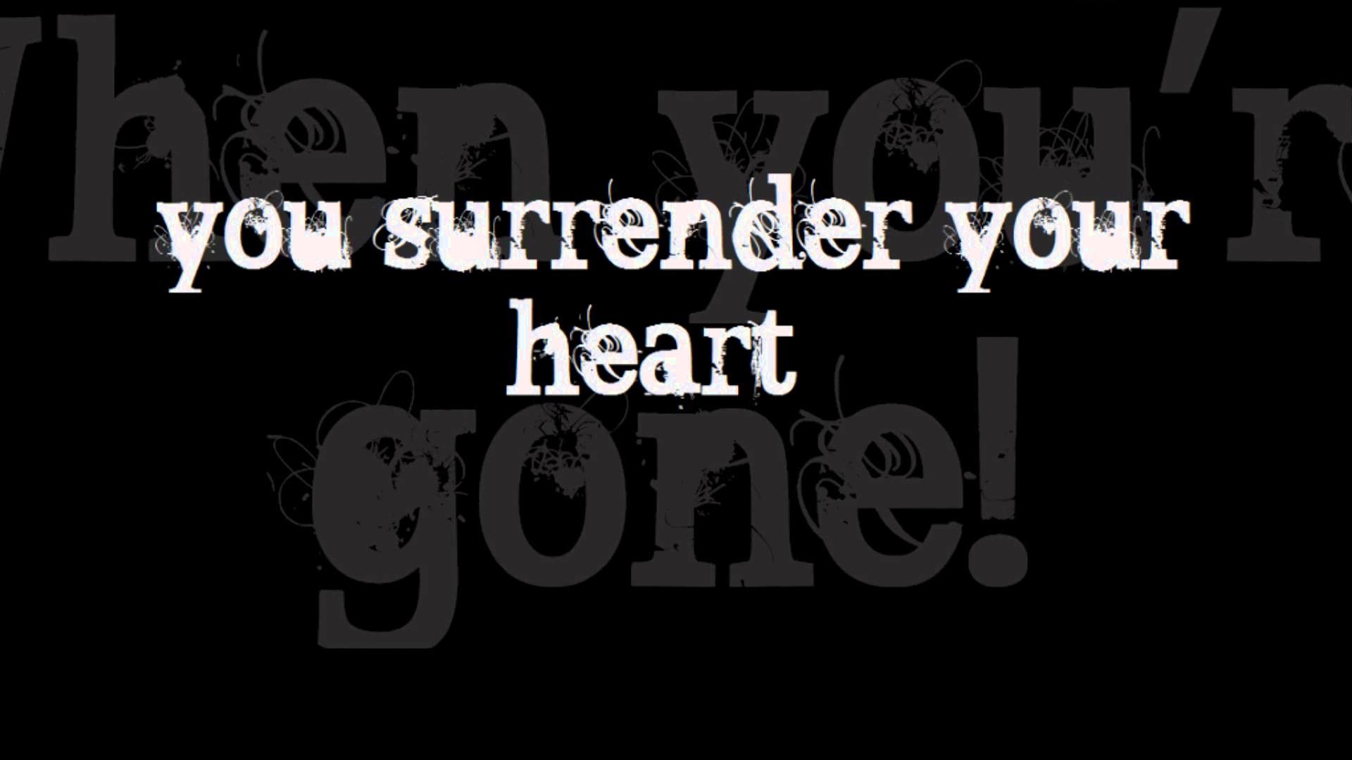 Surrender The Night Lyrics -My Chemical Romance