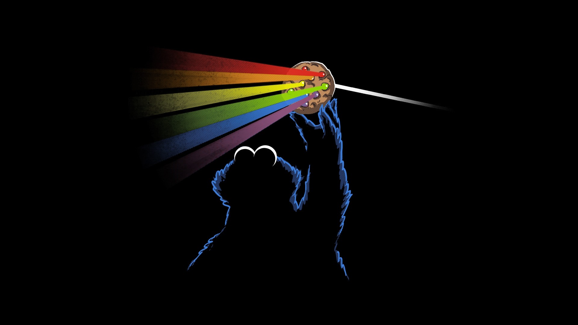 Pink Floyd Dark Side of Cookie Monster Wallpapers HD / Desktop and Mobile Backgrounds