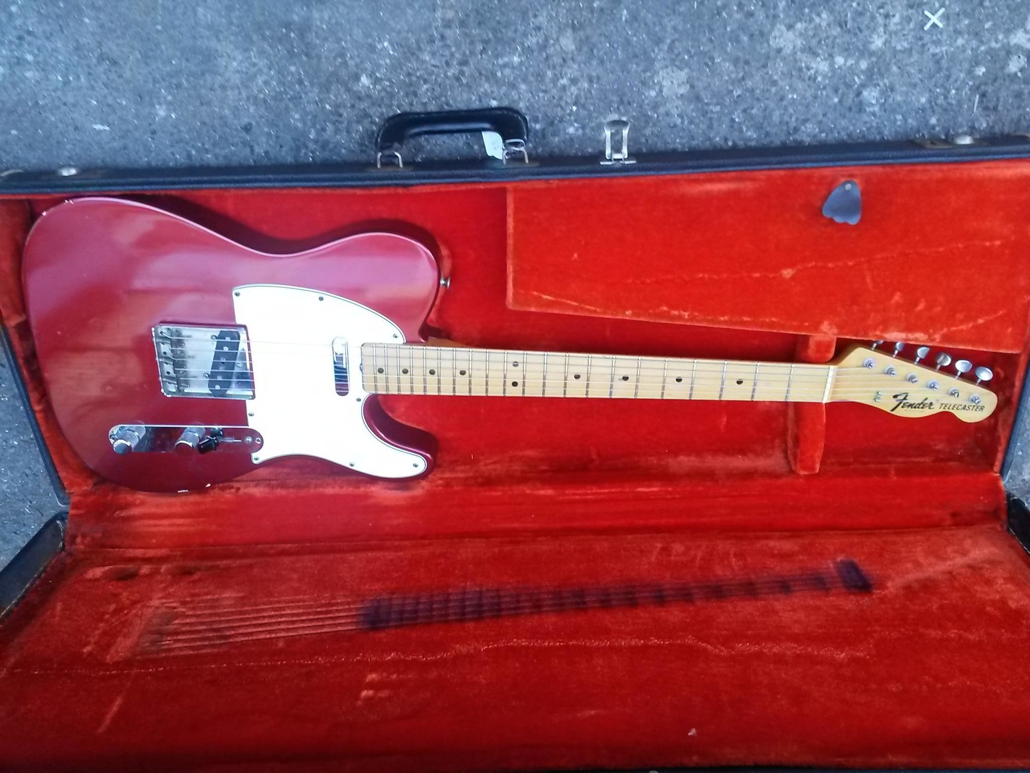 Fender Telecaster 1967 Candy Apple Red …