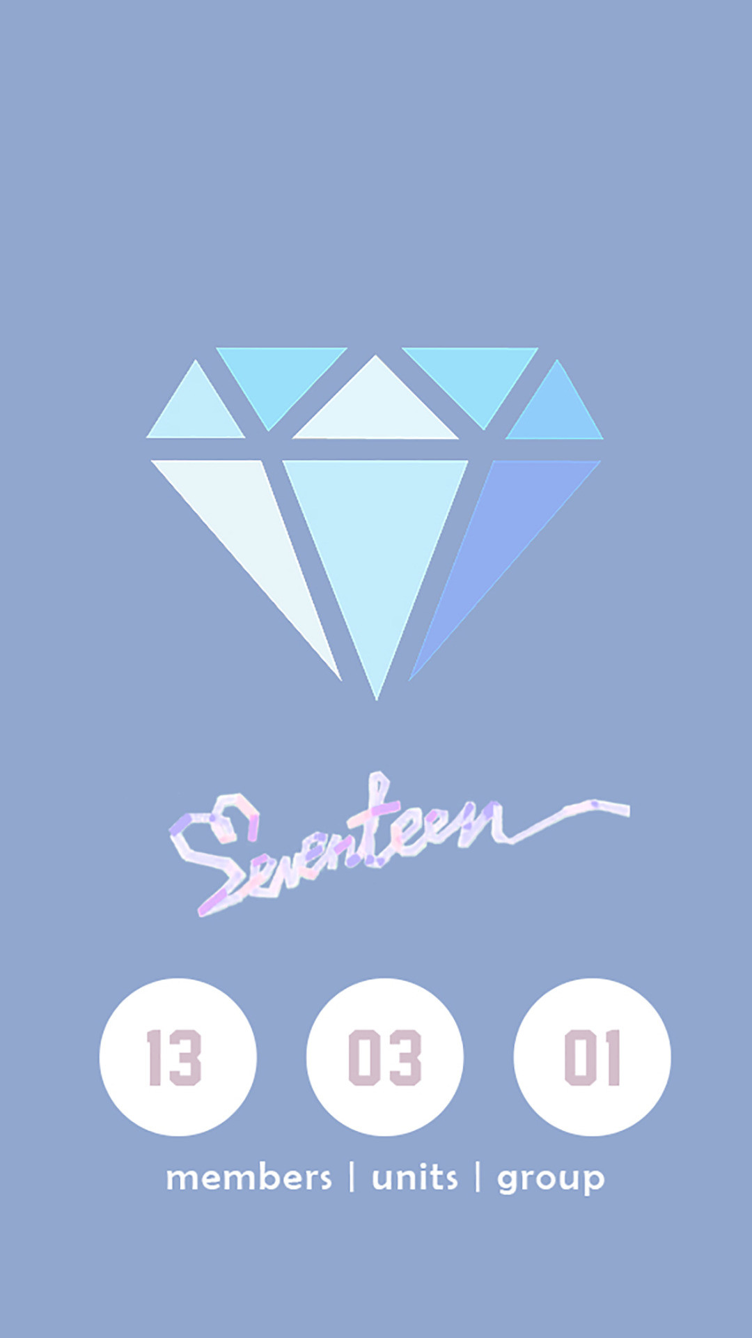 Special 2048 version for Seventeen Kpop fans