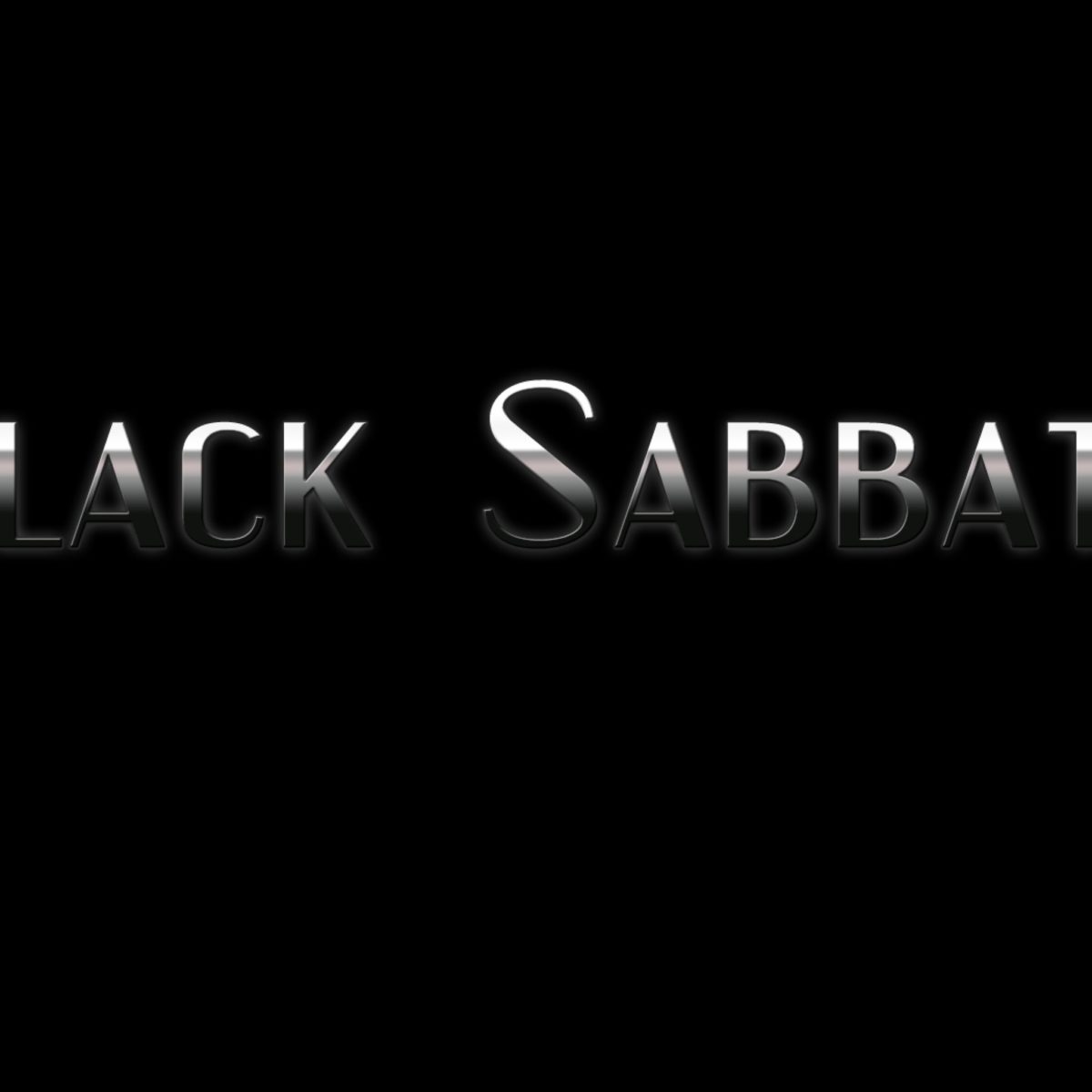 black sabbath font