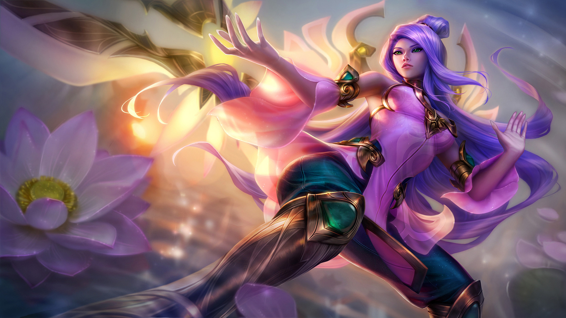 Order of the Lotus Irelia League Of Legends Wallpapers HD 1920×1080