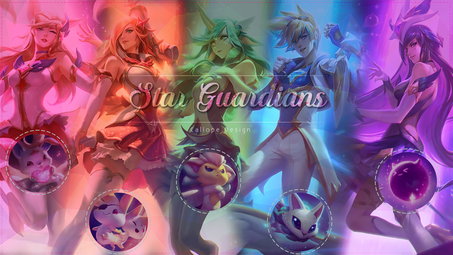 Star Guardians Wallpaper by MissCaliope