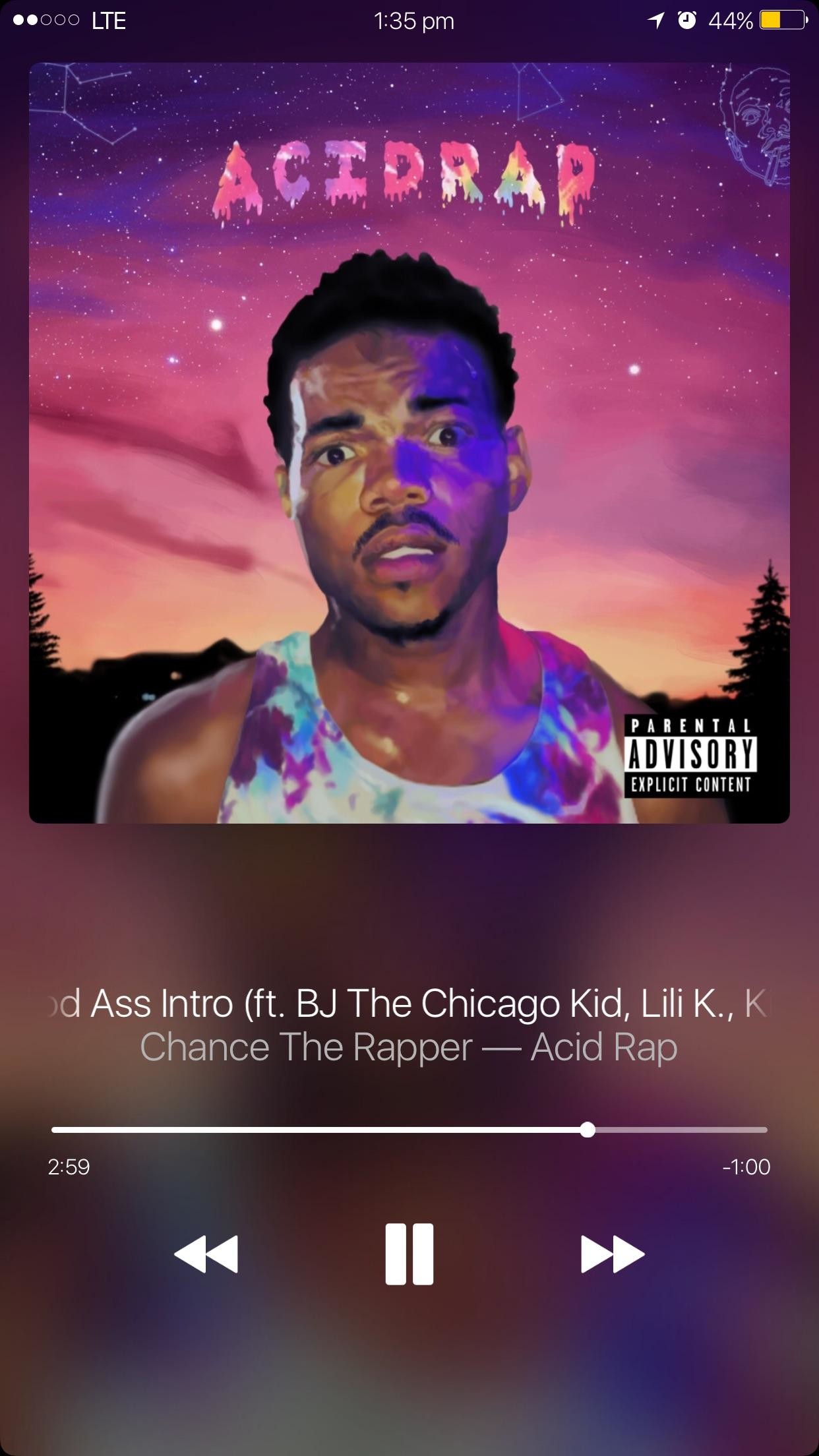 Request[Request] Blurred album art as the lockscreen wallpaper when playing  music …