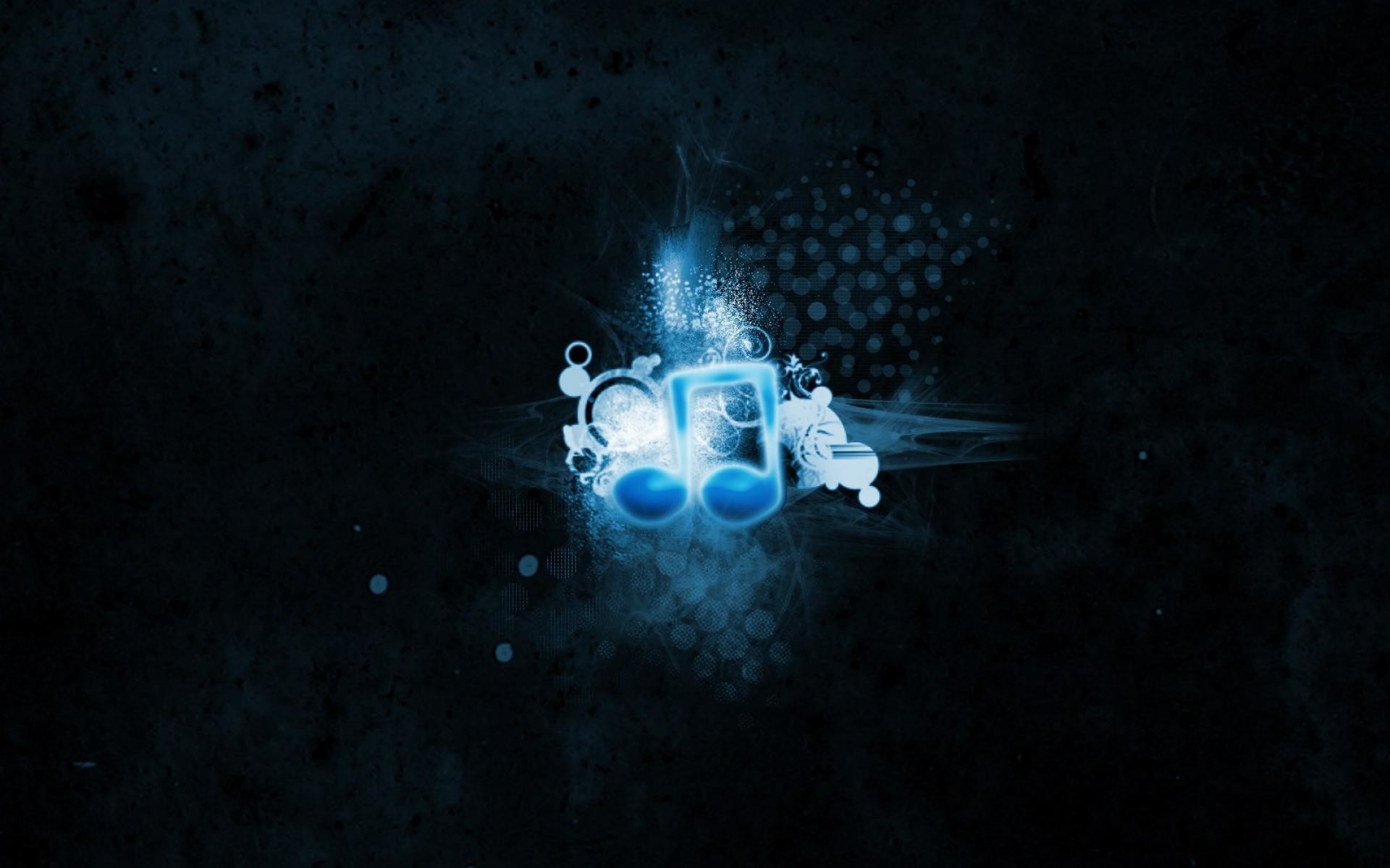 Blue Music Notes Wallpapers | Foolhardi.