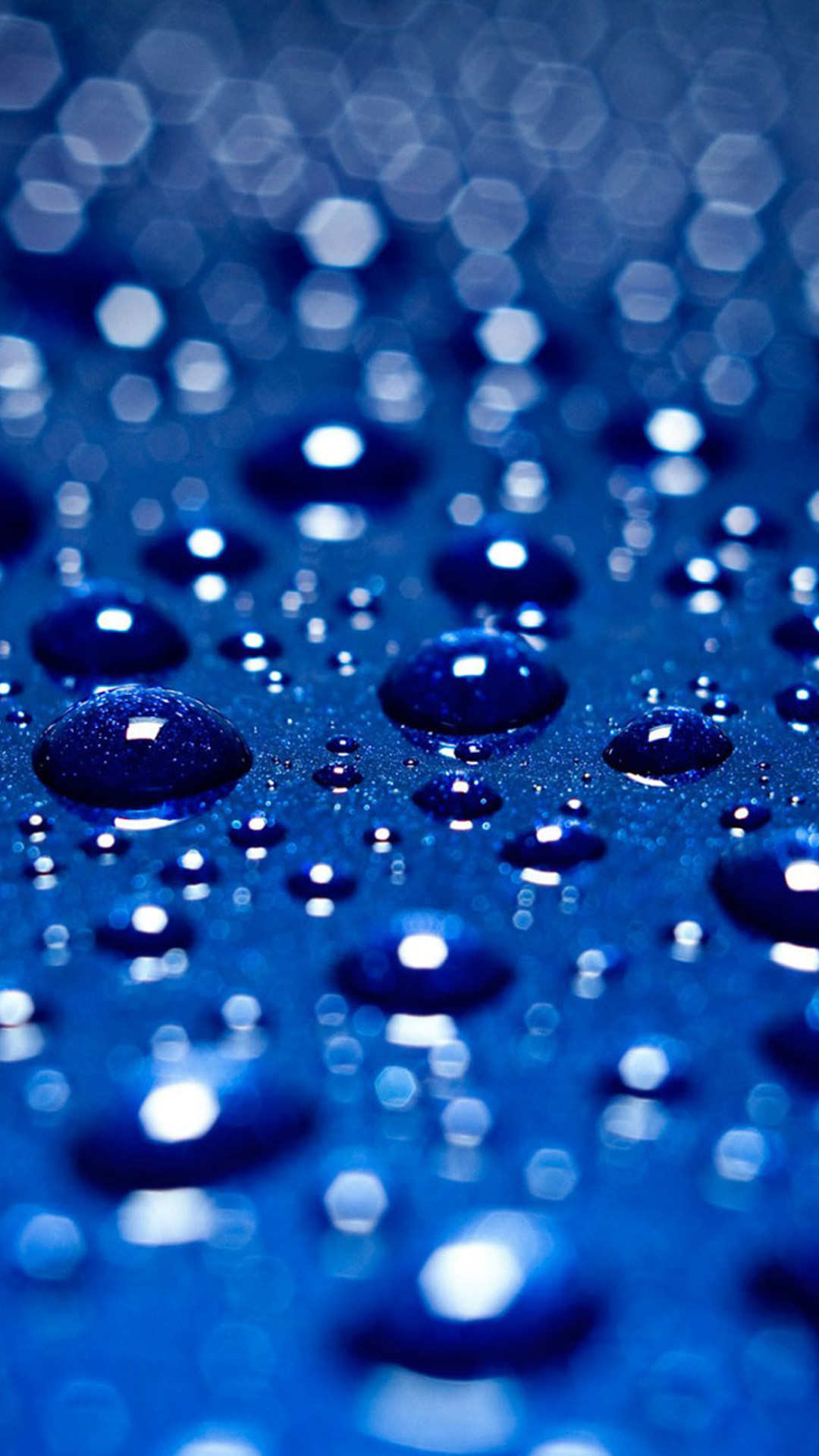 Blue water drops 04 Samsung Galaxy Note 3 Wallpapers