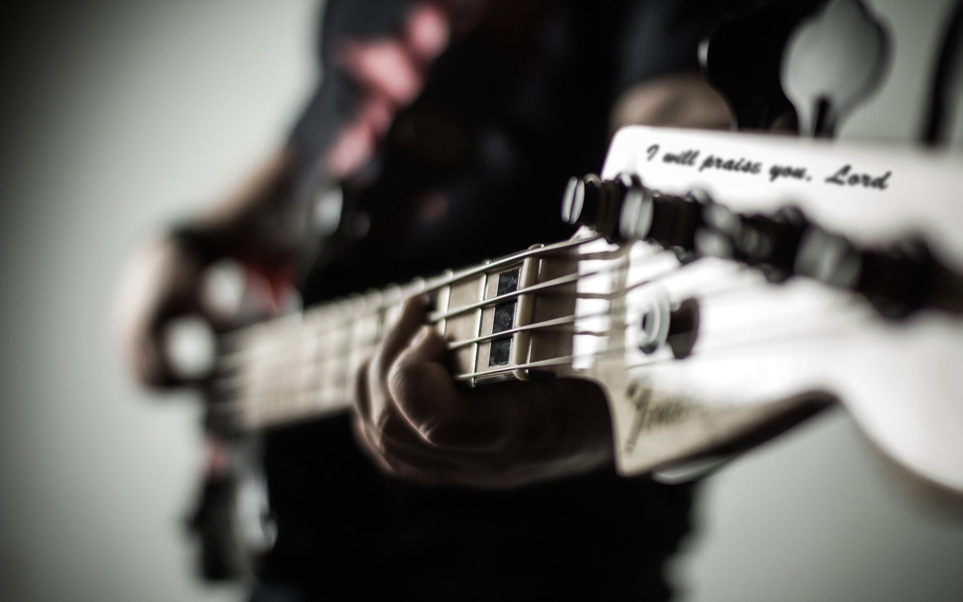 bass player I will praise you Lord christian wallpaper hd