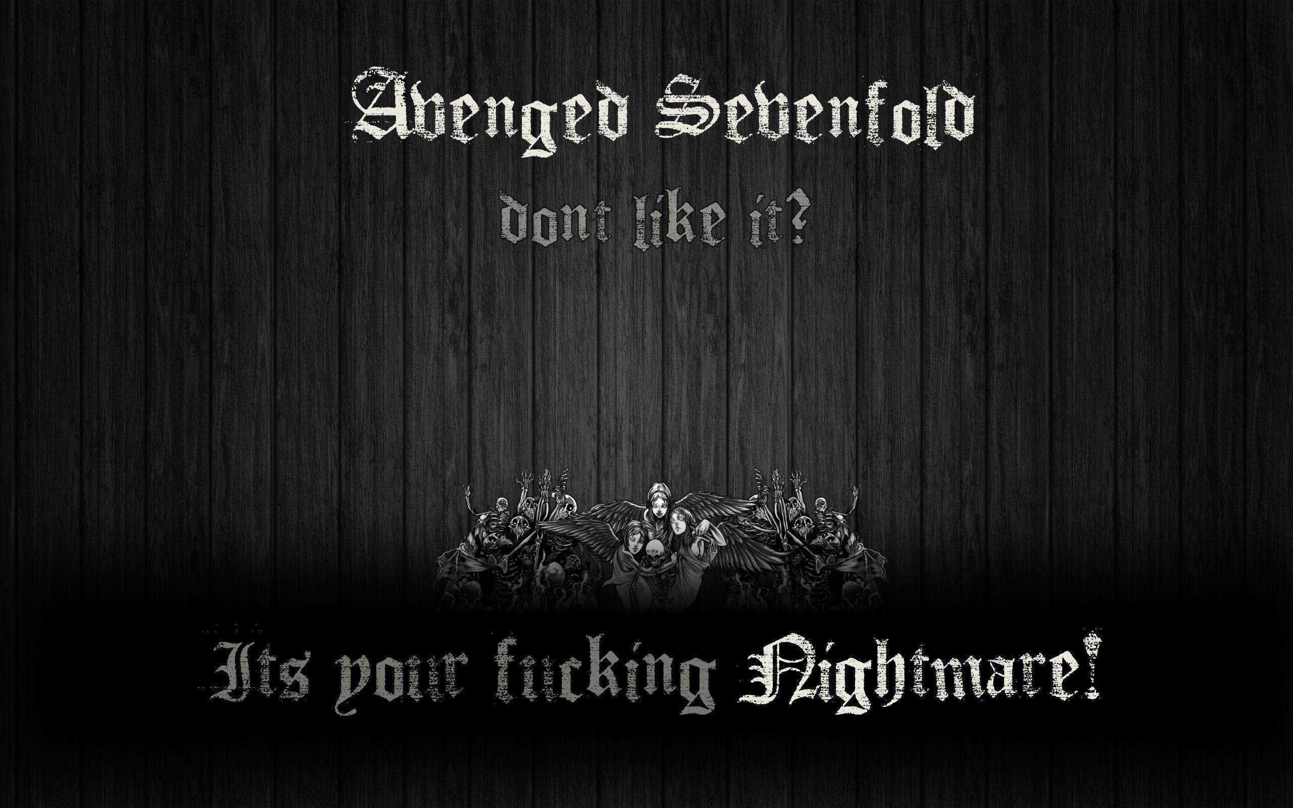 Avenged Sevenfold Wallpaper by ScientiaMucho on DeviantArt