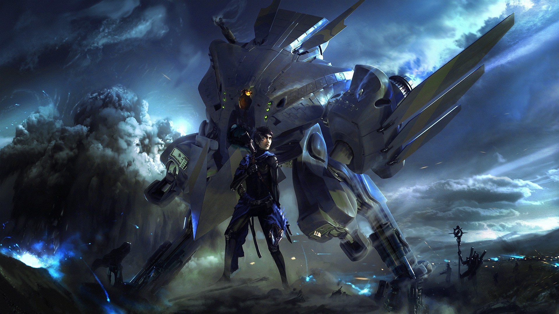 Mech, Artwork, Fantasy Art Wallpapers HD / Desktop and Mobile Backgrounds