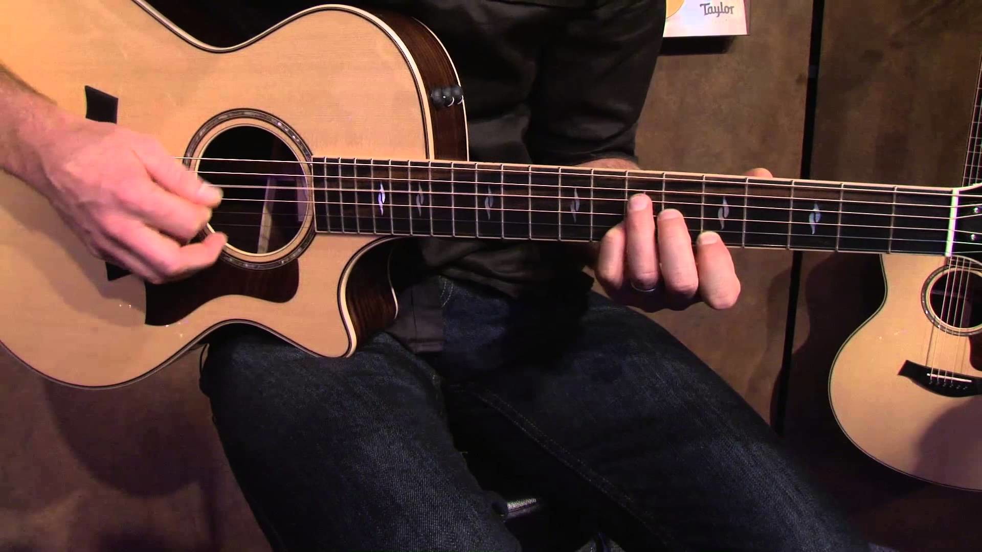 NAMM 2014 – Taylor Guitars the redesigned 800s